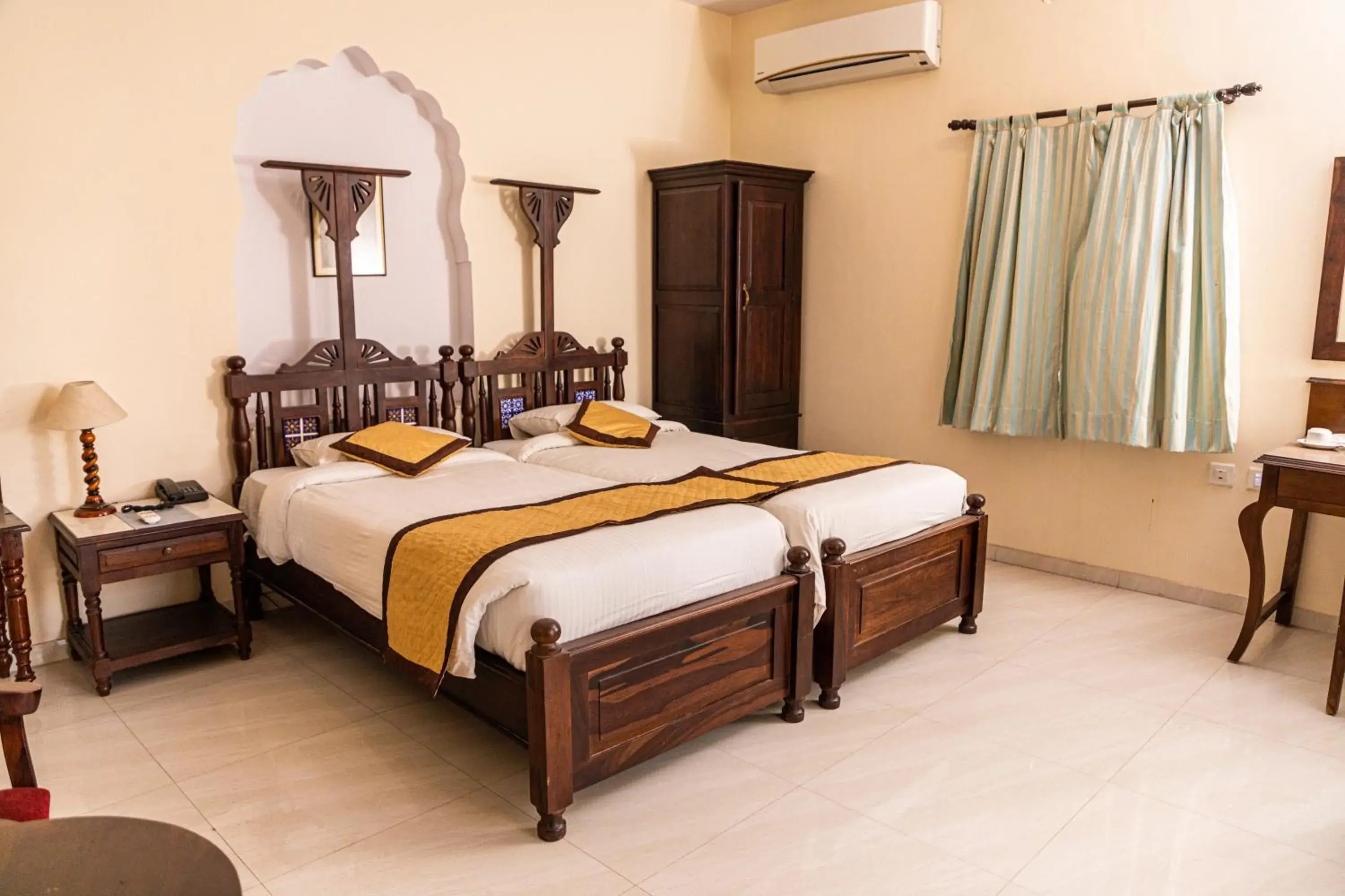 Deluxe Double or Twin Room in Khandela Haveli - a Boutique Heritage Hotel Deluxe Double or Twin Room in Khandela Haveli - a Boutique Heritage Hotel