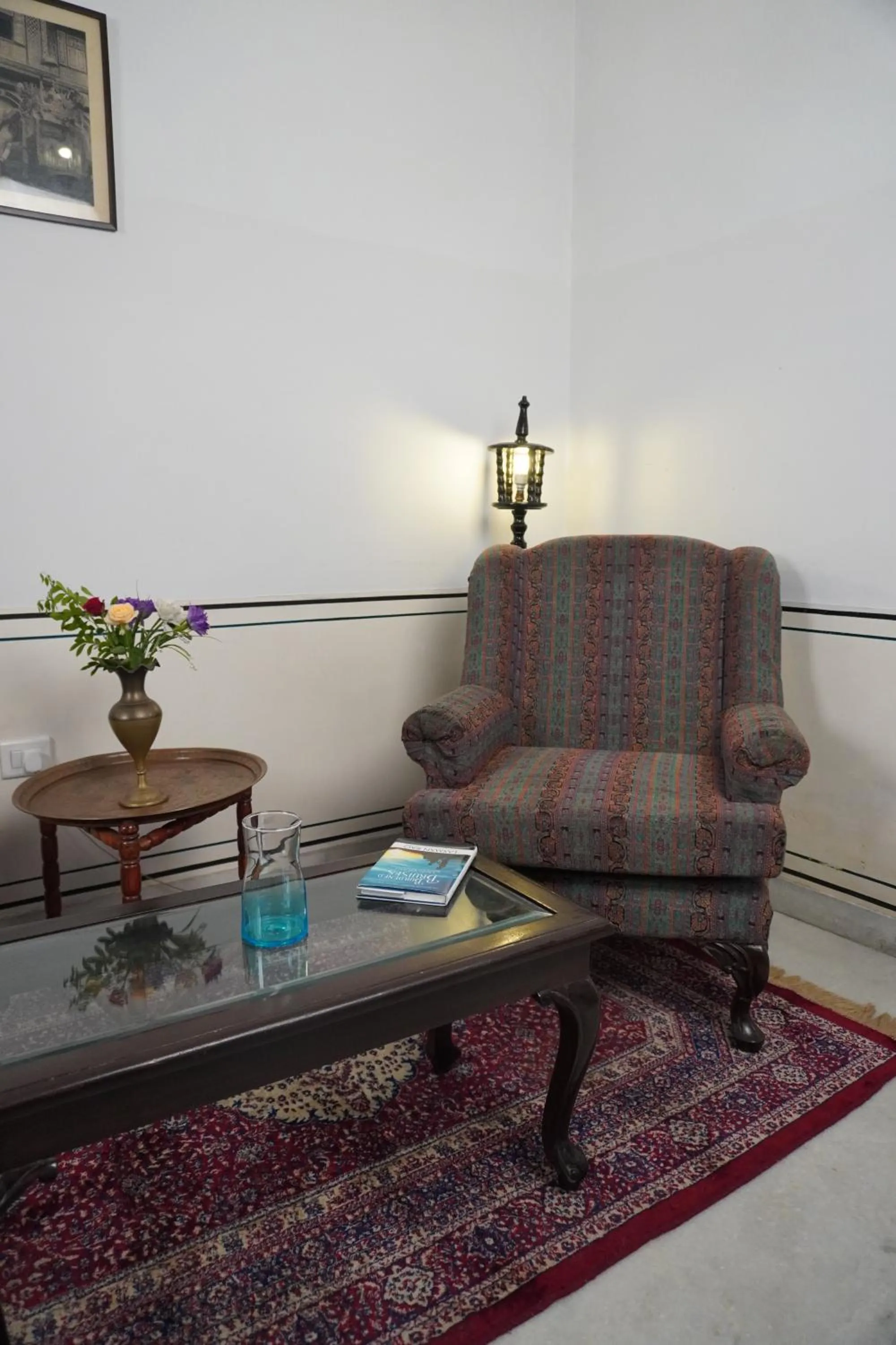 Seating area in Khandela Haveli - a Boutique Heritage Hotel