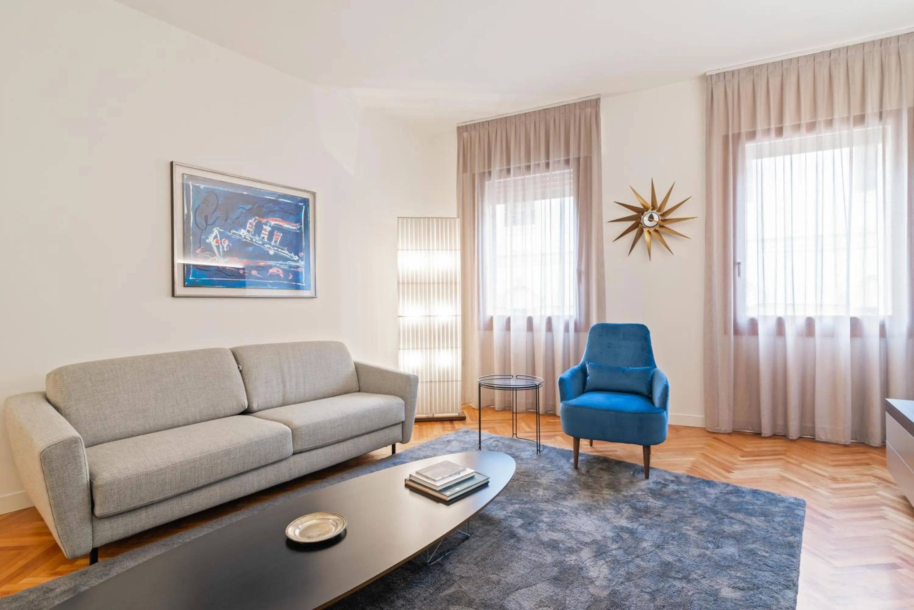 Living room in GuestHost - San Fermo Luxury Apartment