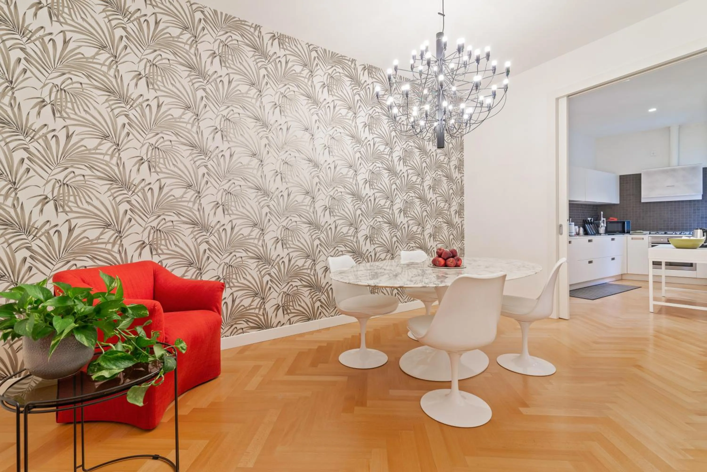 Dining area in GuestHost - San Fermo Luxury Apartment