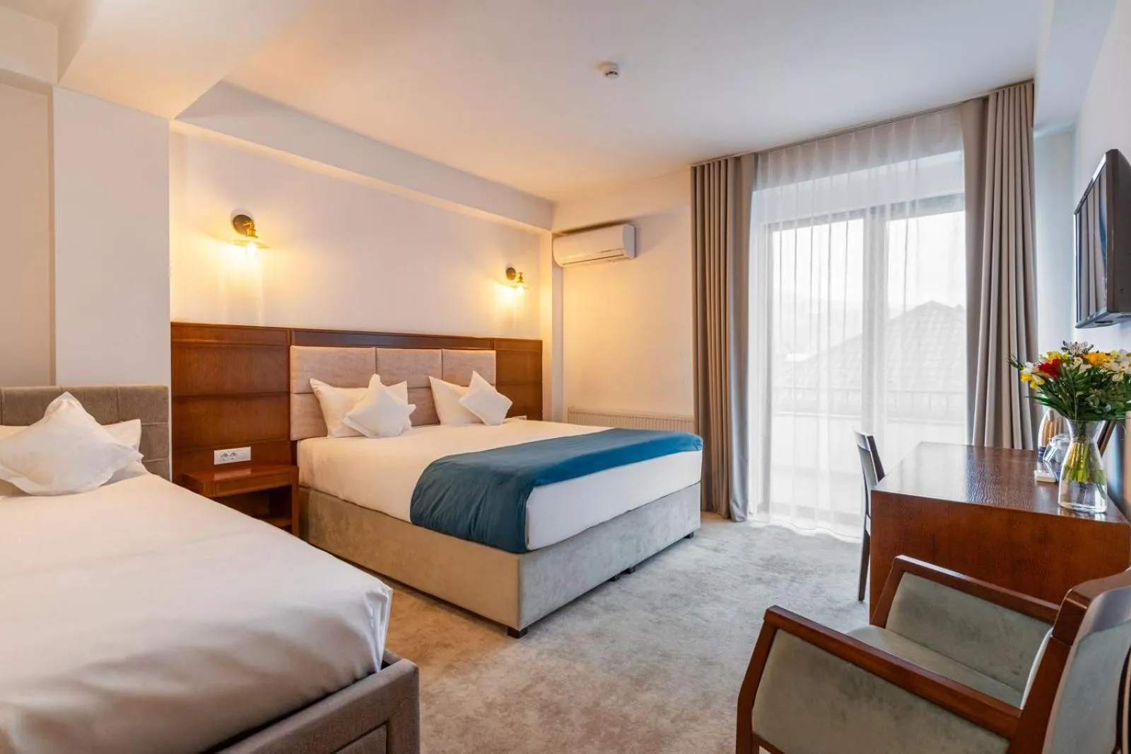 Bed in Hotel Buchenland