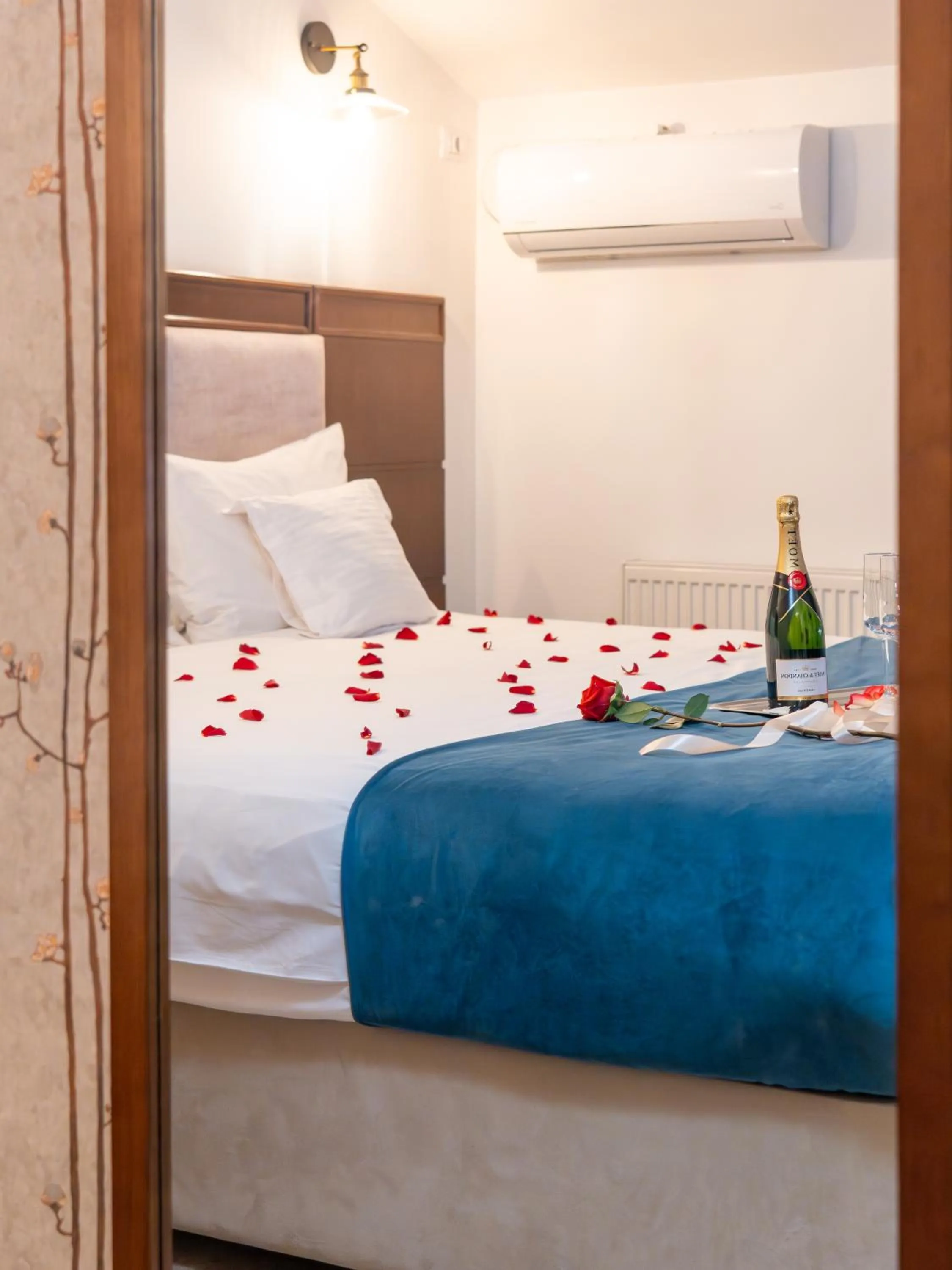 Bed in Hotel Buchenland