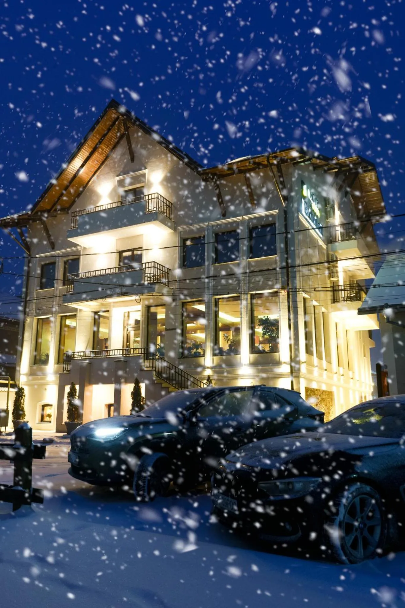 Property building in Hotel Buchenland