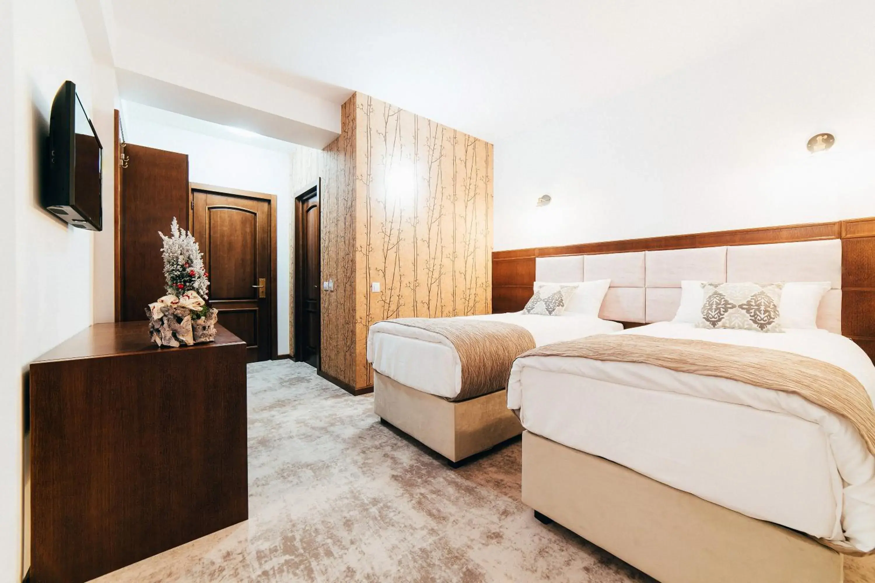 Economy Twin Room in Hotel Buchenland Economy Twin Room in Hotel Buchenland