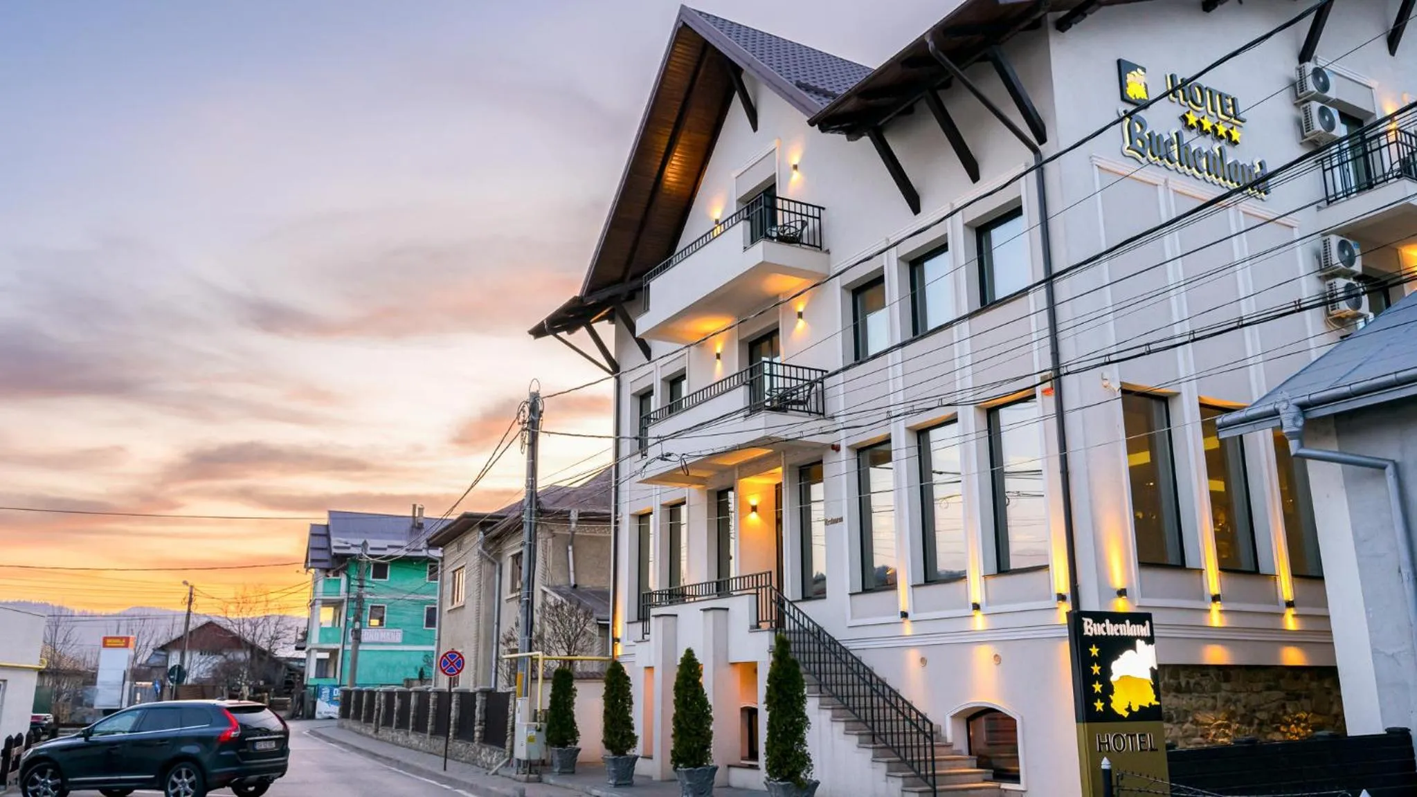 Property building in Hotel Buchenland