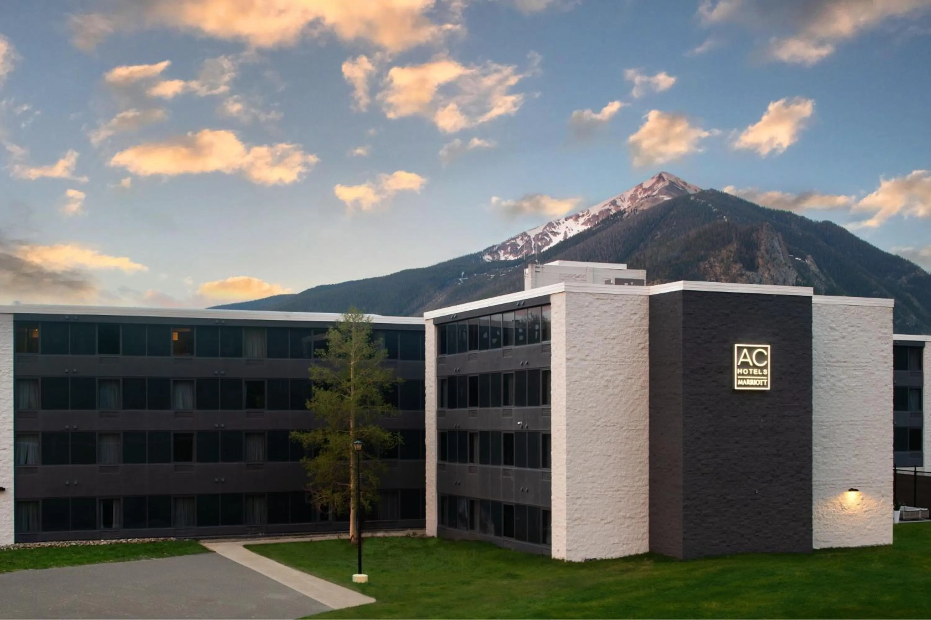Property building in AC Hotel Frisco Colorado