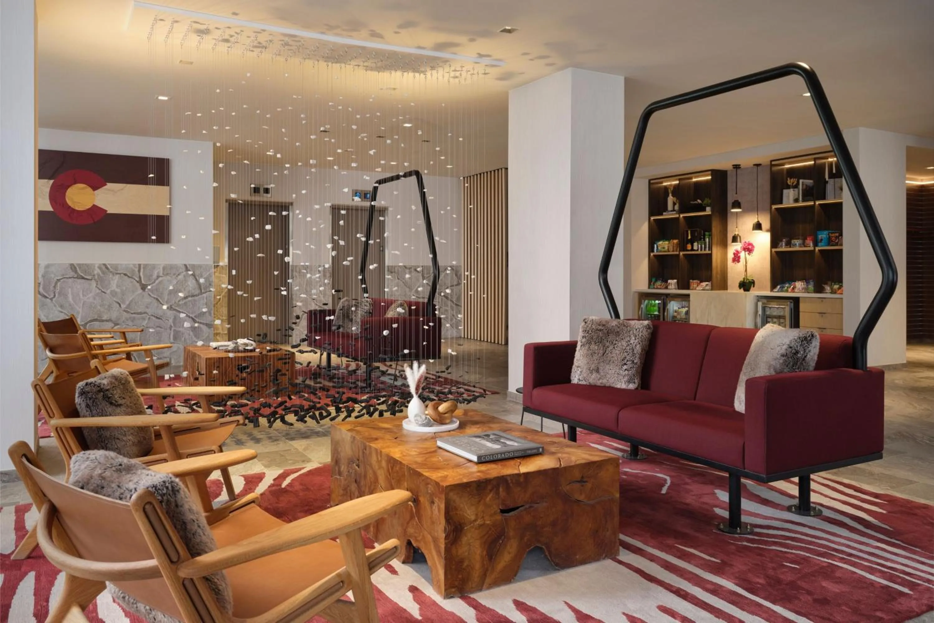 Lobby or reception in AC Hotel Frisco Colorado