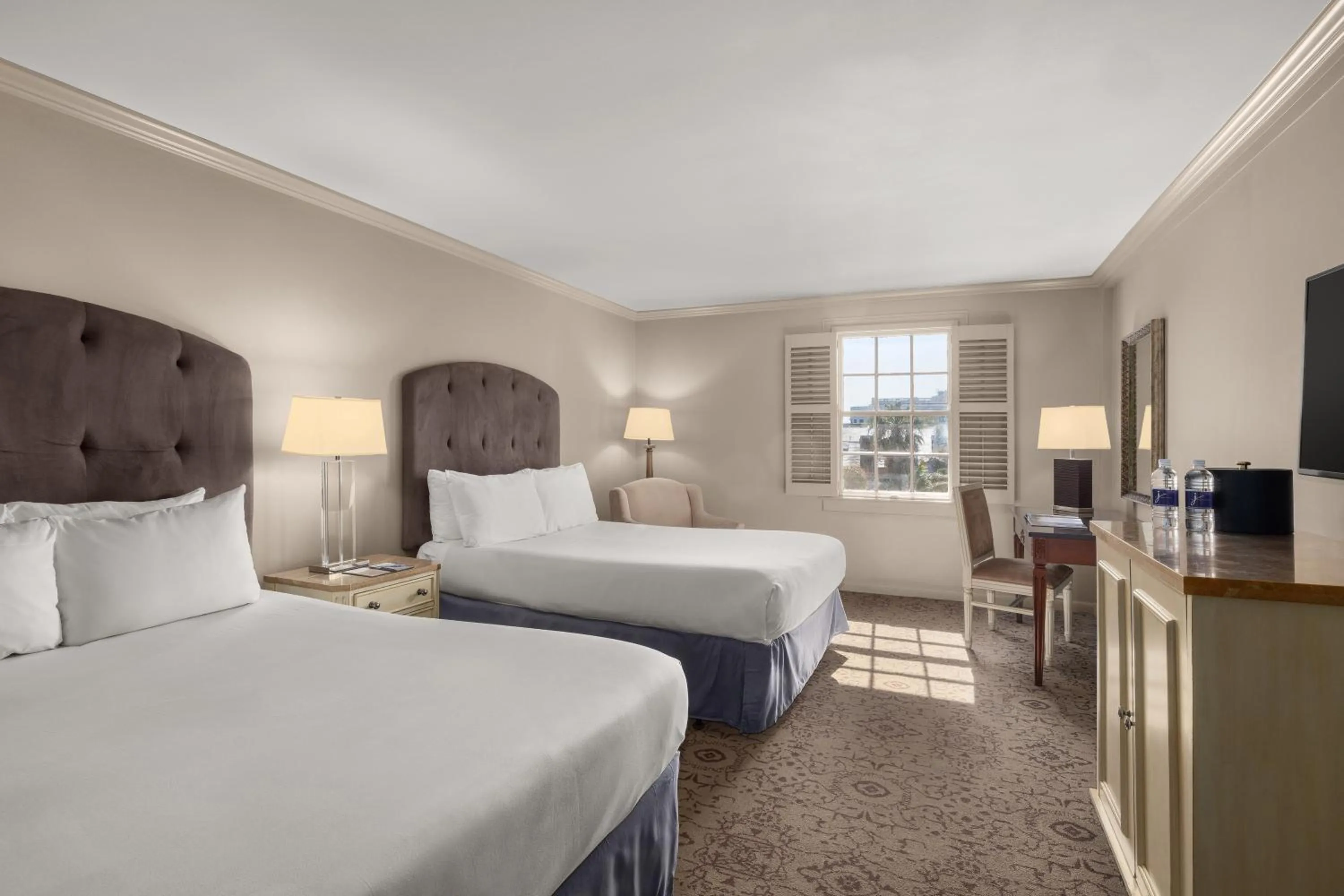 Bed in Dauphine Orleans Hotel