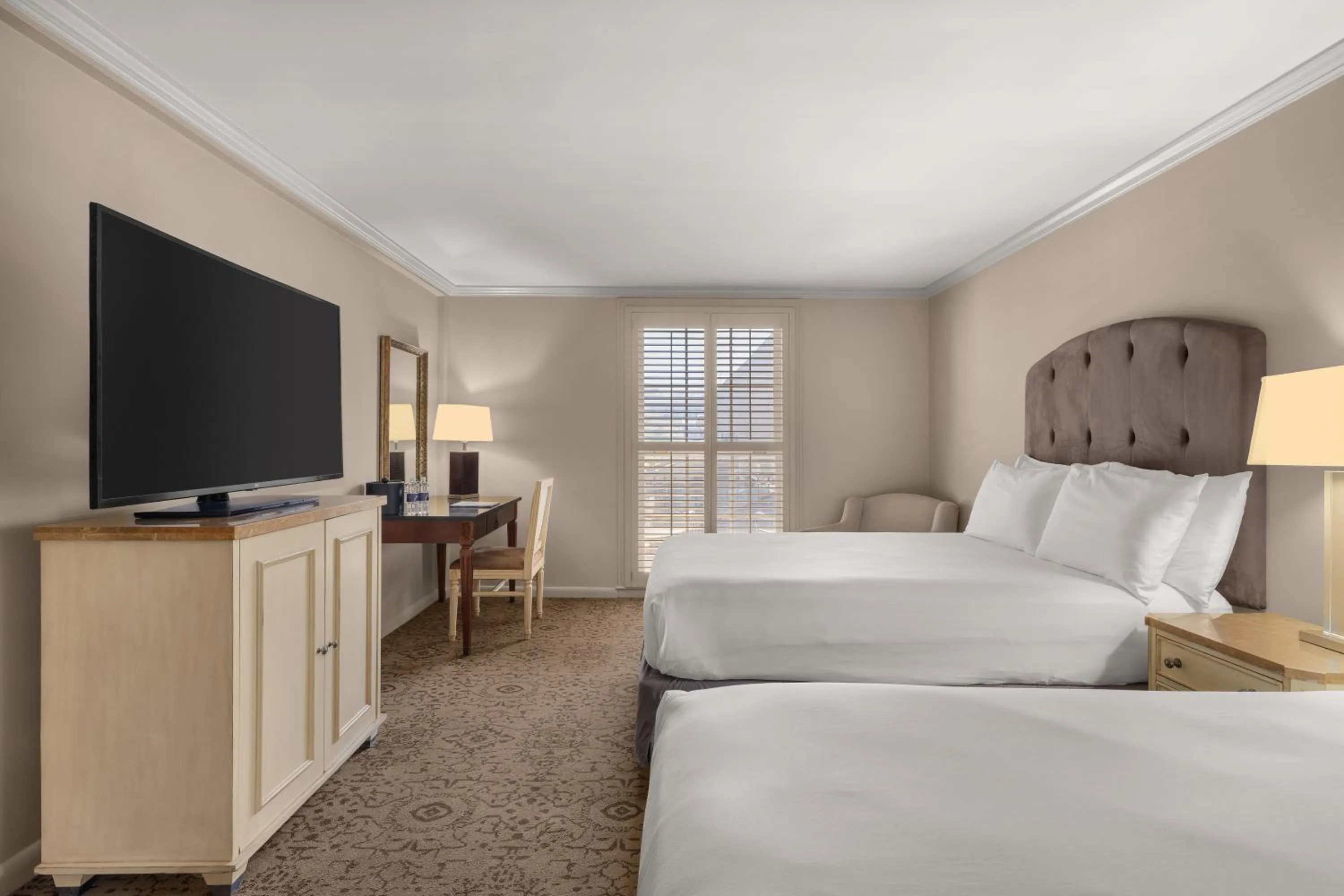 Bed in Dauphine Orleans Hotel