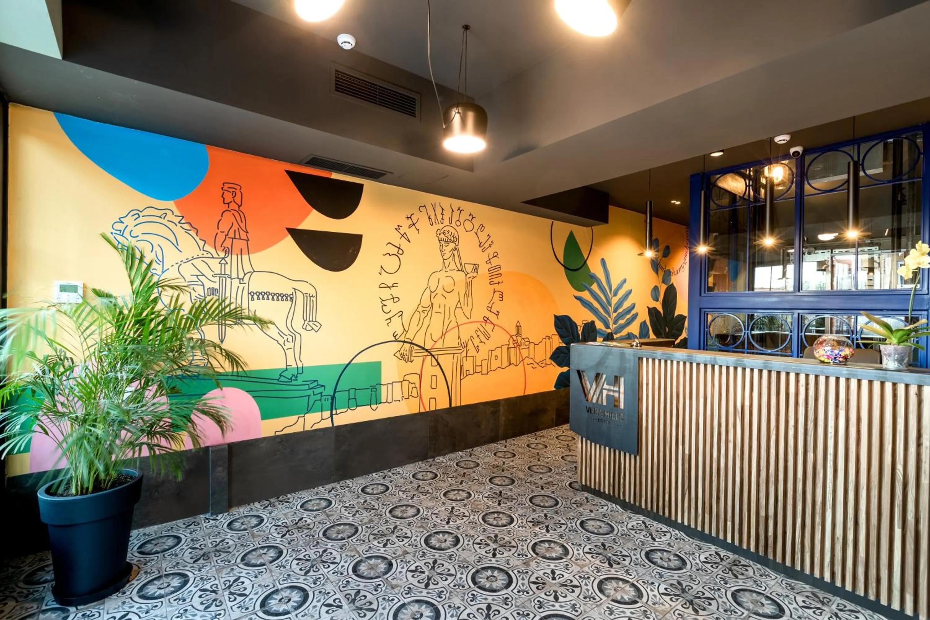 Lobby or reception in Vera Hills Boutique Hotel