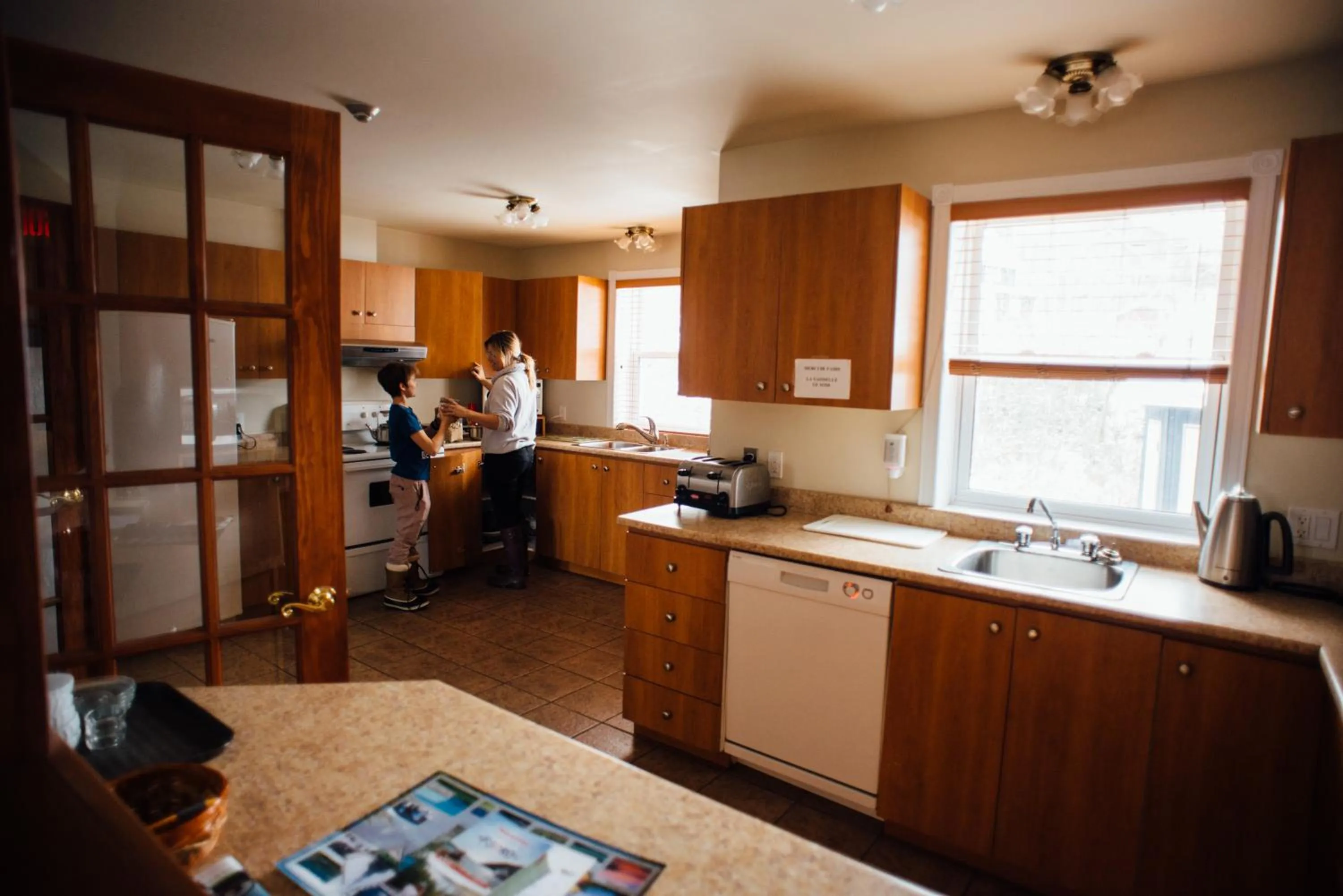 Kitchen or kitchenette in Maison de Vébron