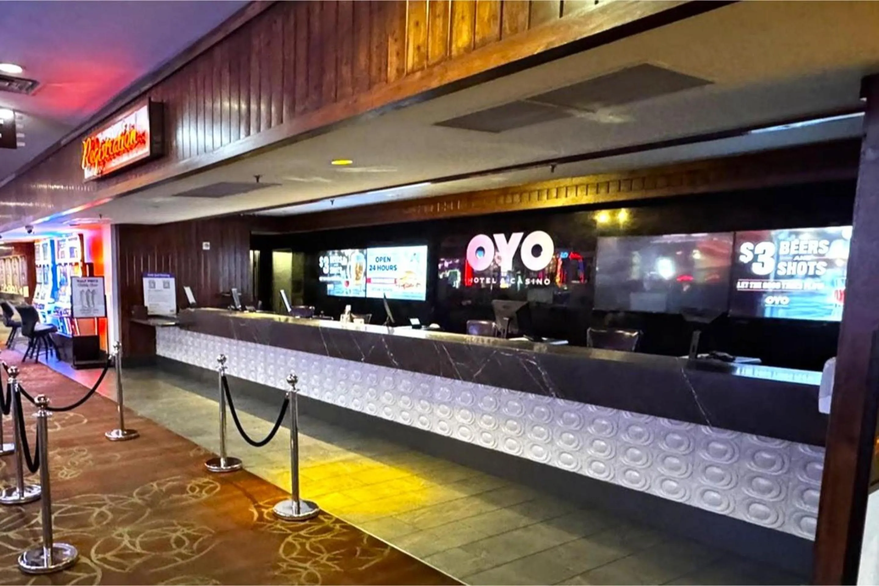 Lobby or reception in OYO Hotel and Casino Las Vegas
