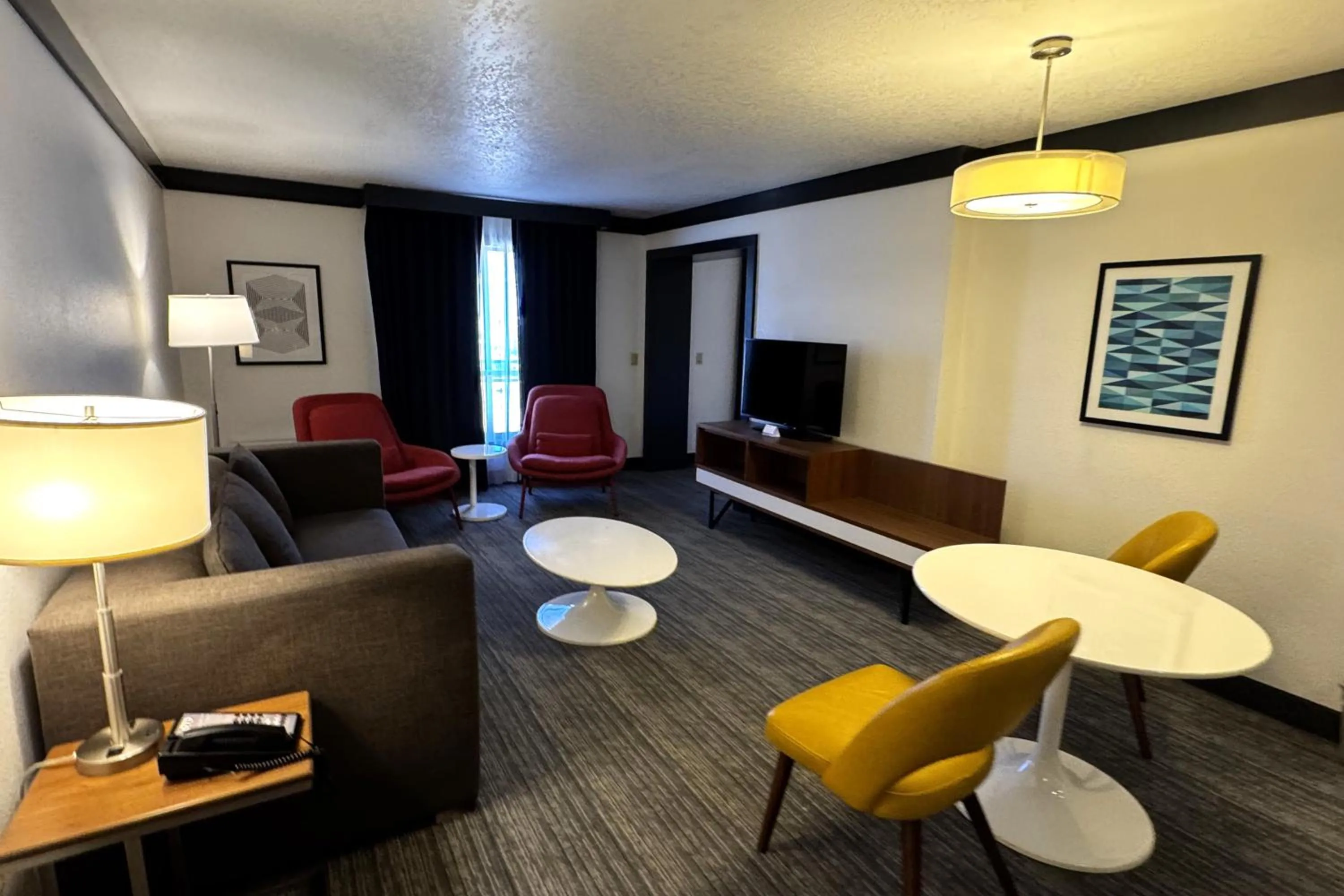 Seating area in OYO Hotel and Casino Las Vegas