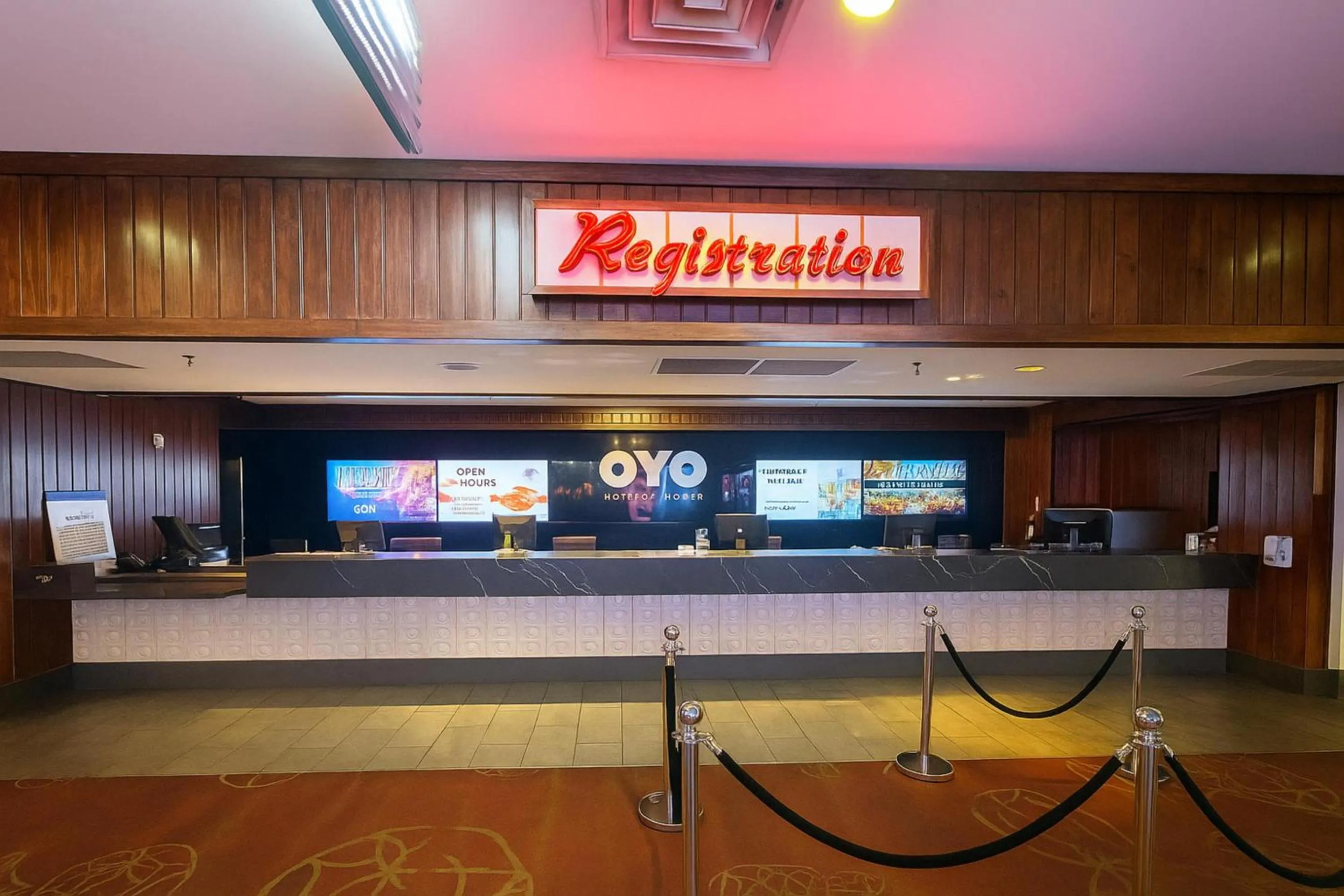 Lobby or reception in OYO Hotel and Casino Las Vegas