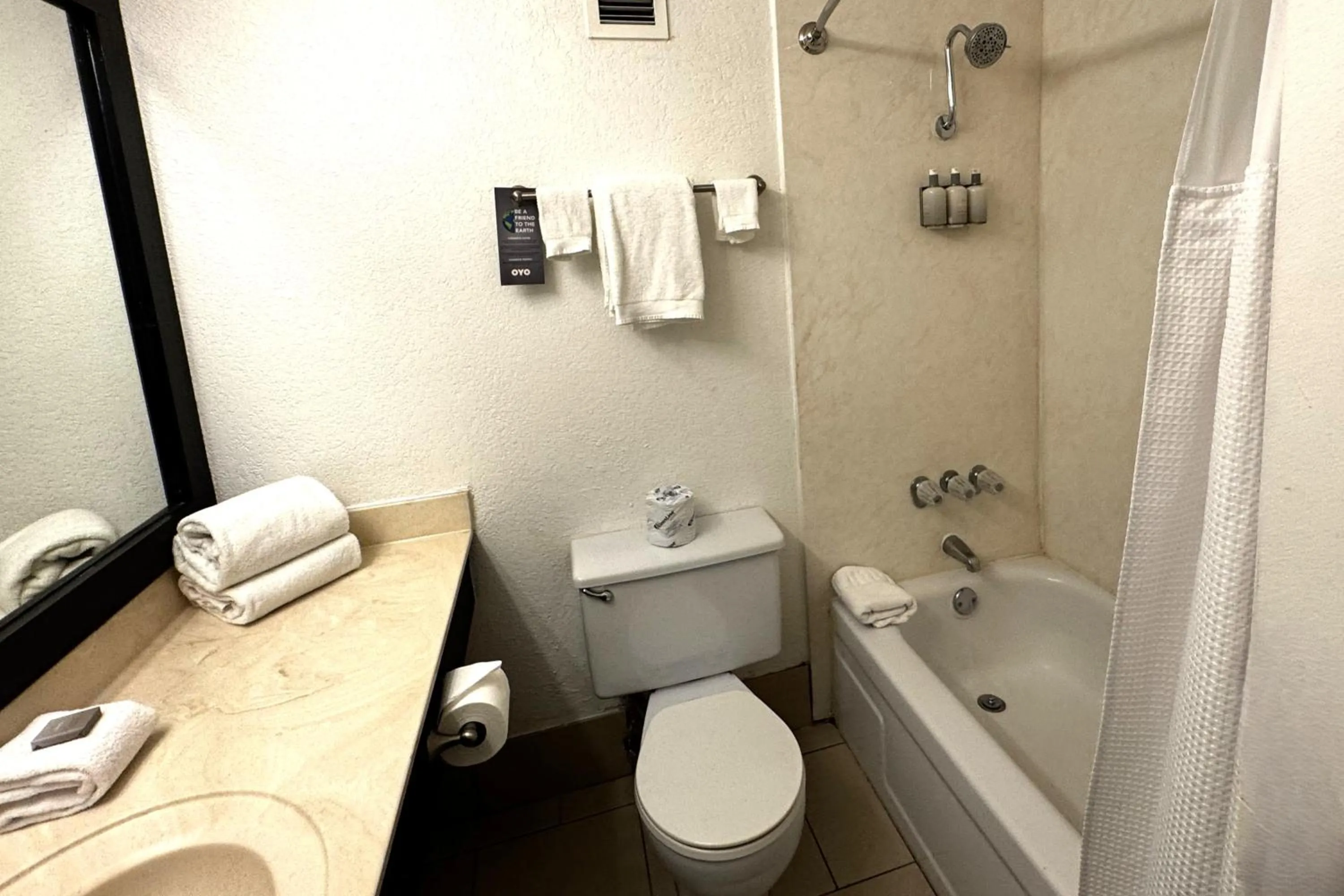 Bathroom in OYO Hotel and Casino Las Vegas