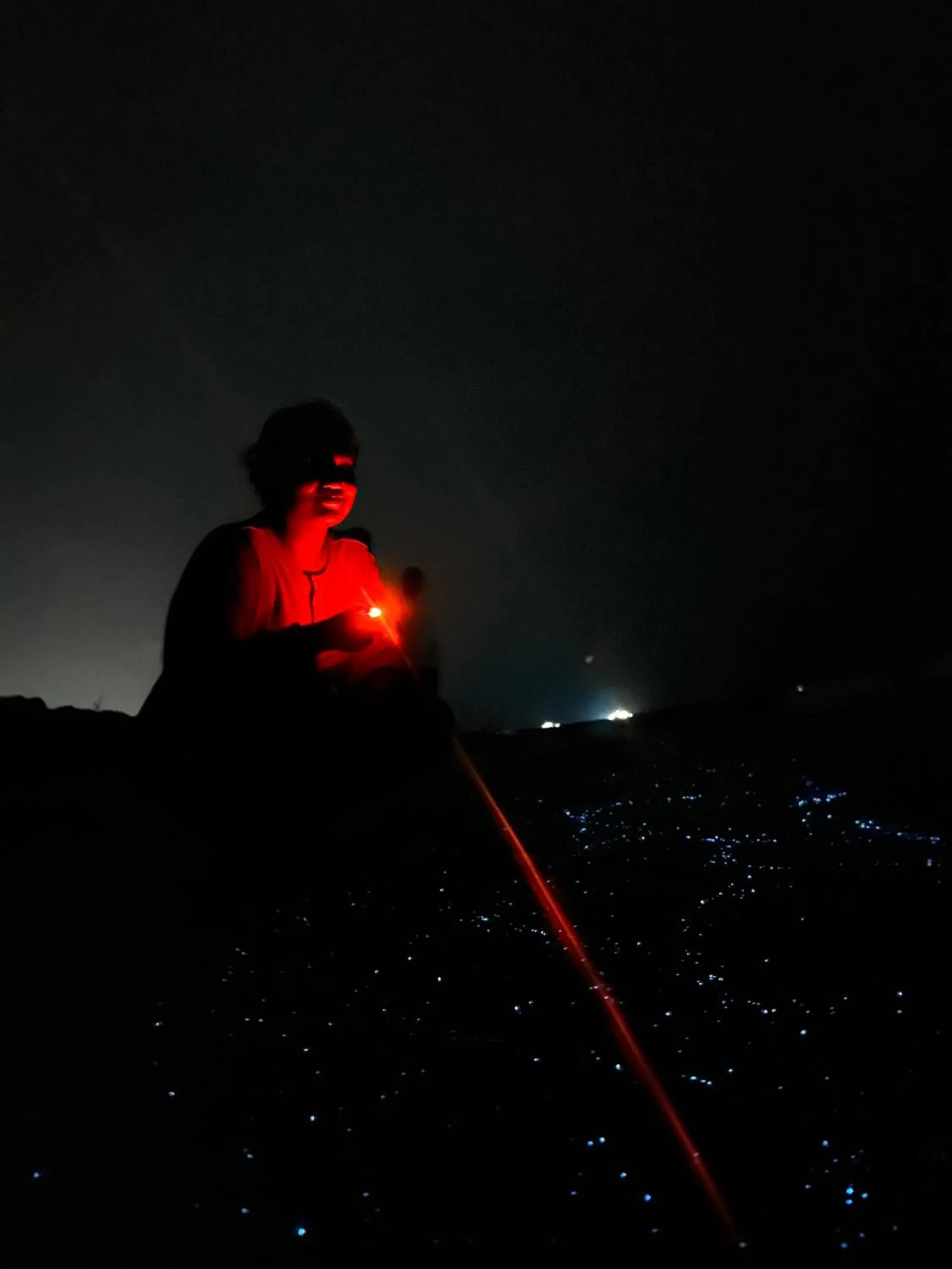 Night in Athens View