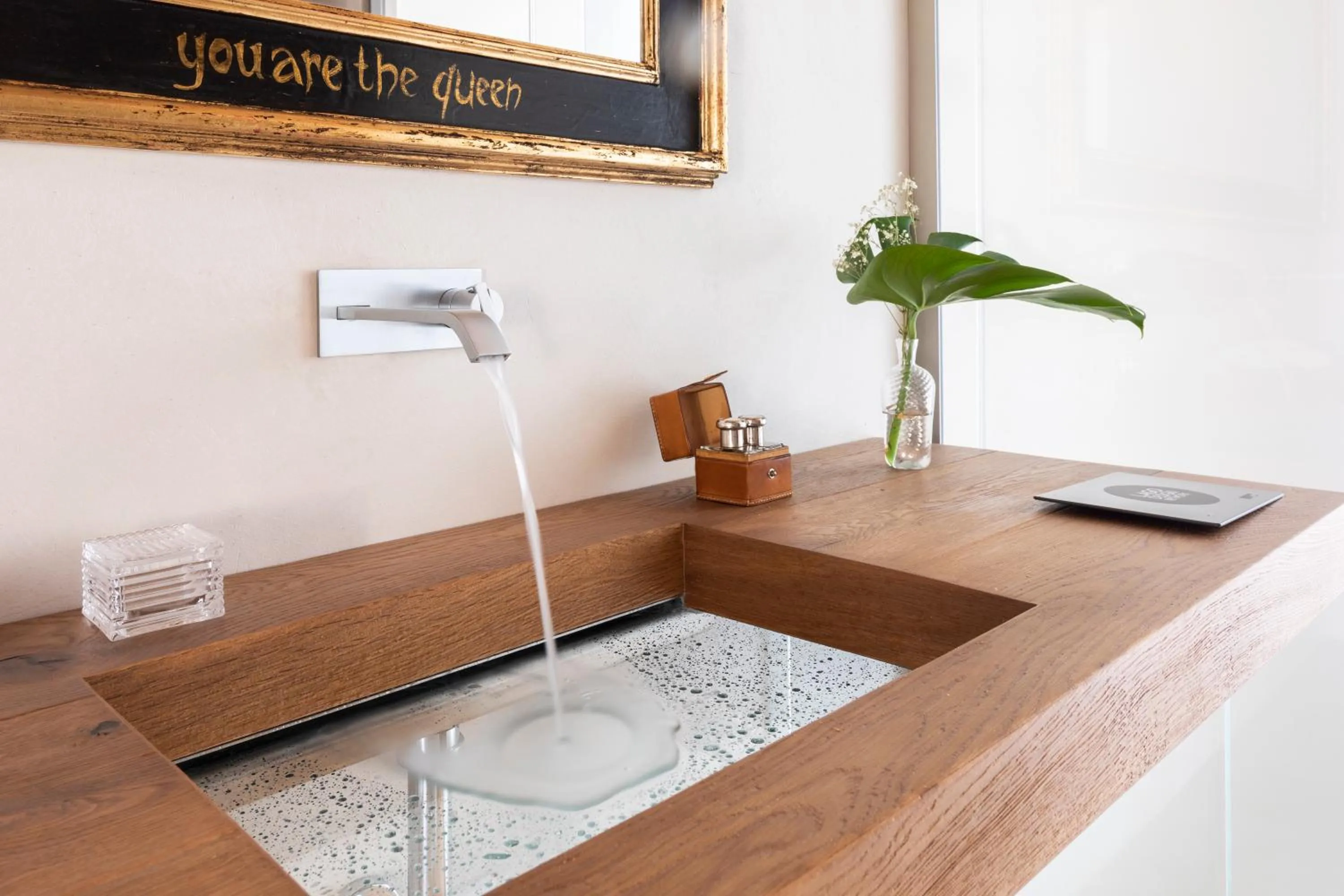 Decorative detail in Poēsis Experience Hotel