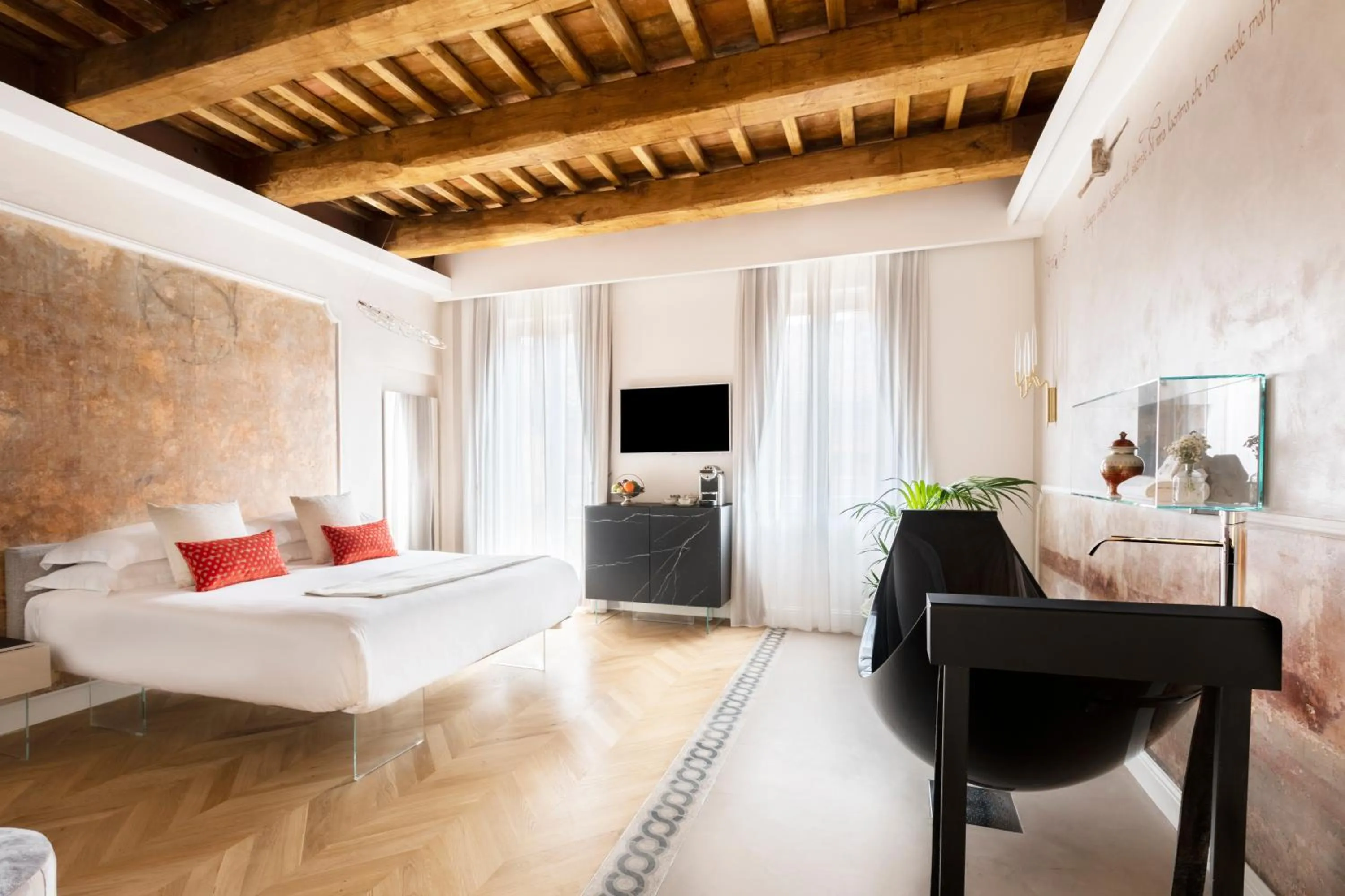 Bedroom, Bed in Poēsis Experience Hotel