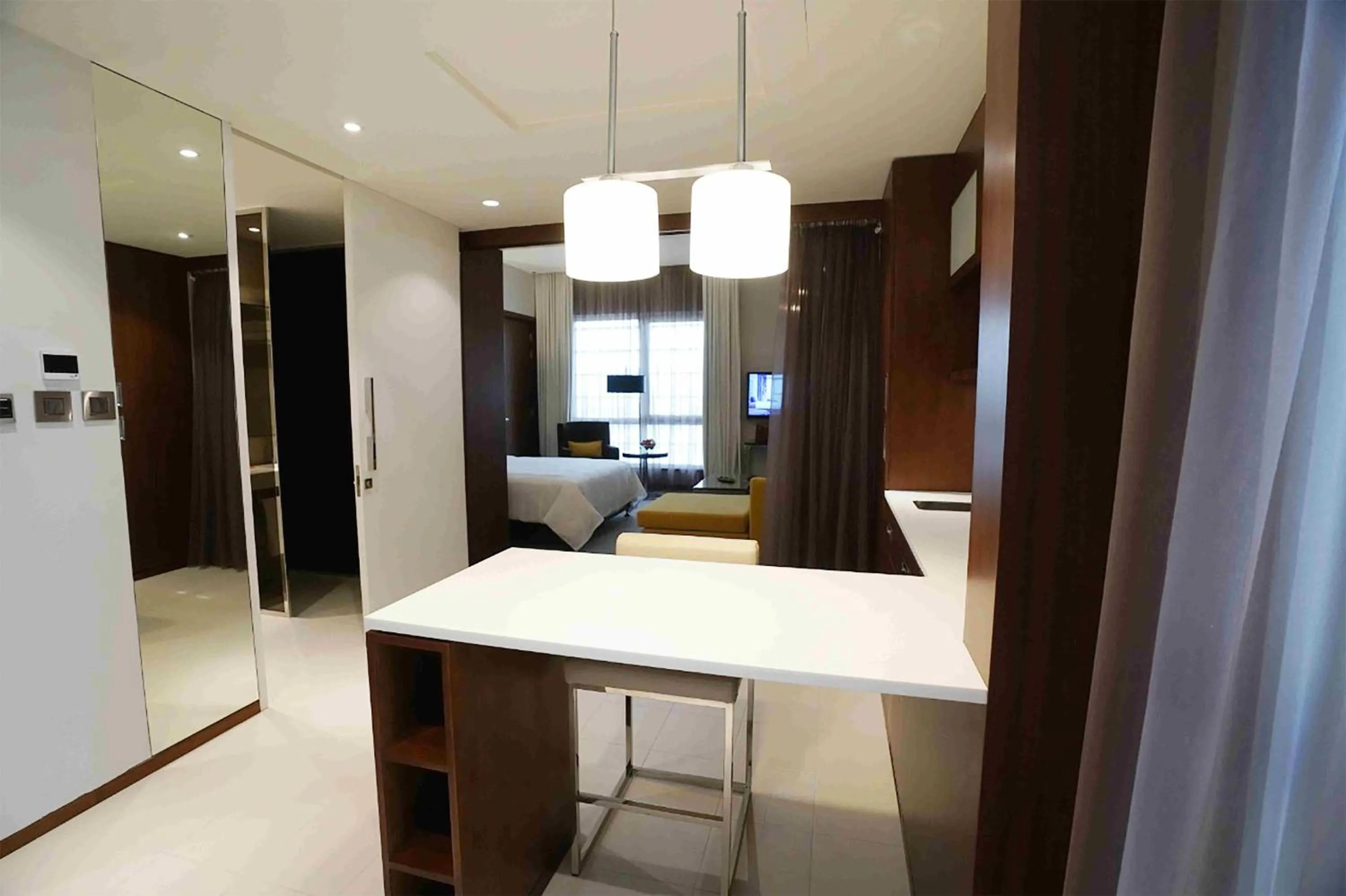 Living room in Centro Corniche Al Khobar by Rotana