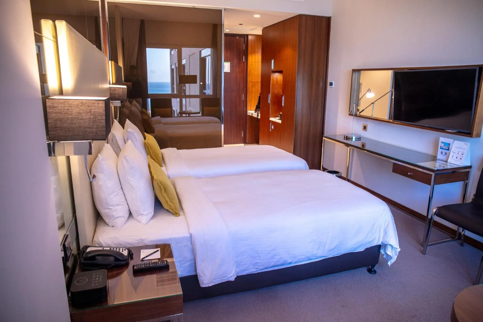 Bedroom, Bed in Centro Corniche Al Khobar by Rotana