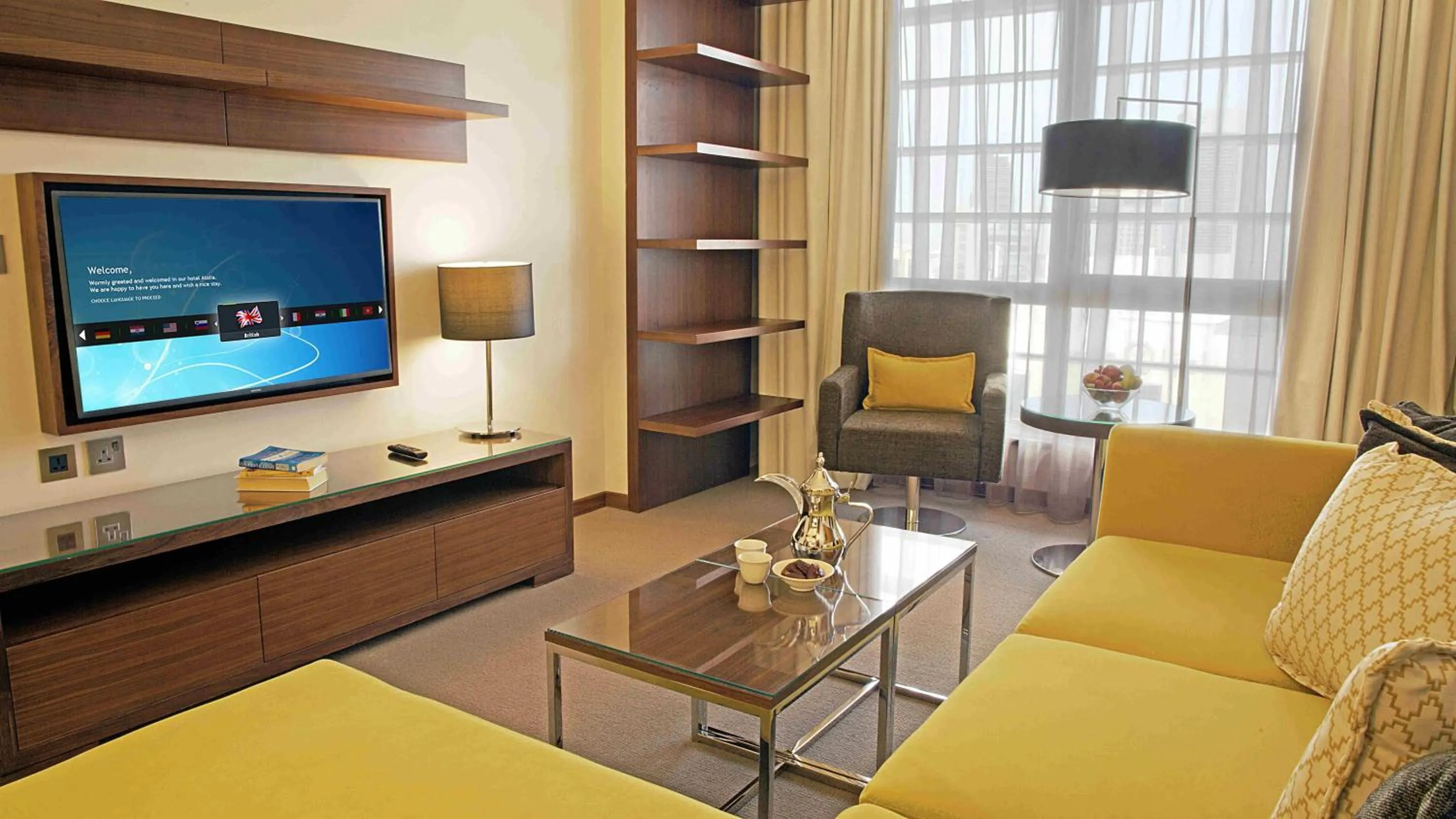 Seating area in Centro Corniche Al Khobar by Rotana