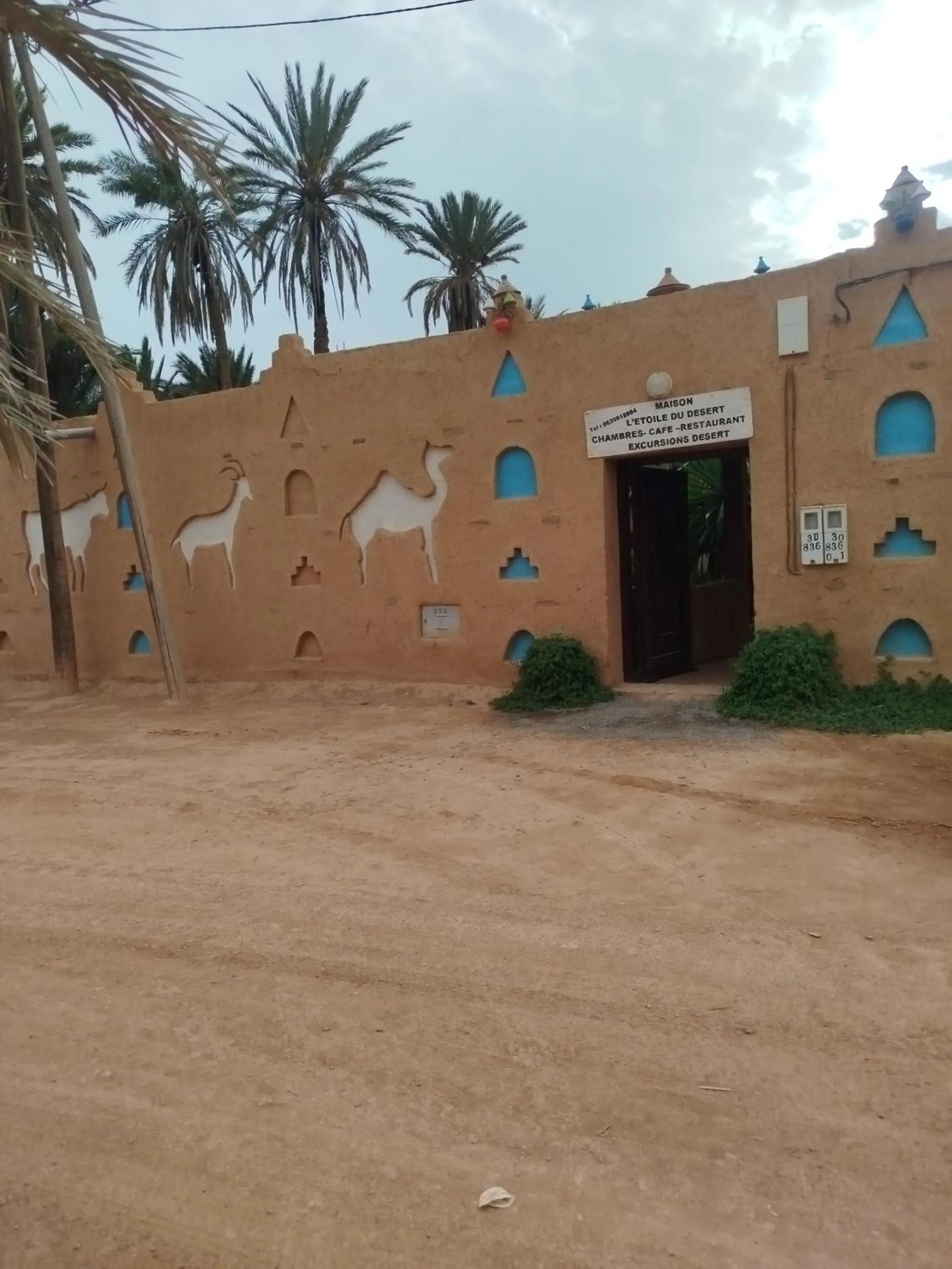 Maison etoile du desert
