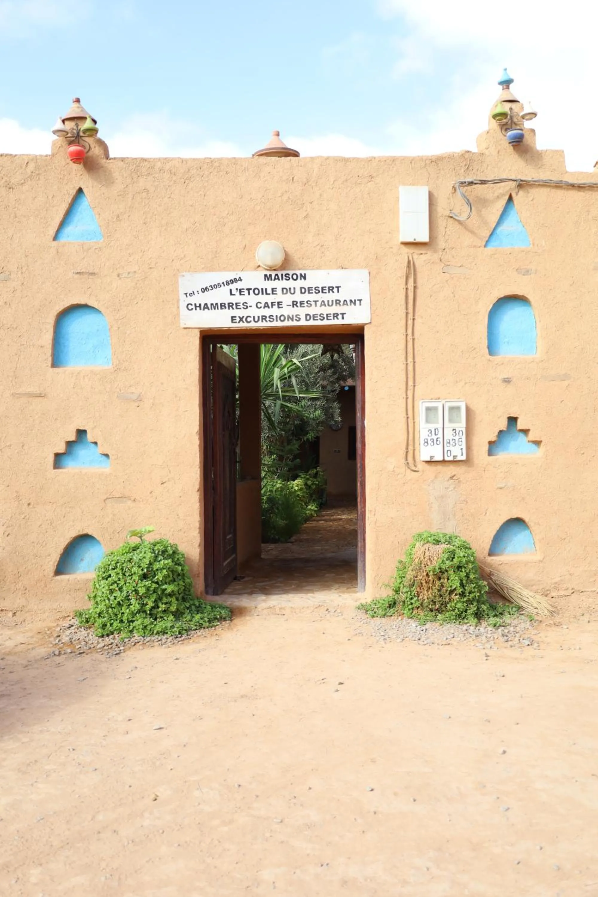 Maison etoile du desert