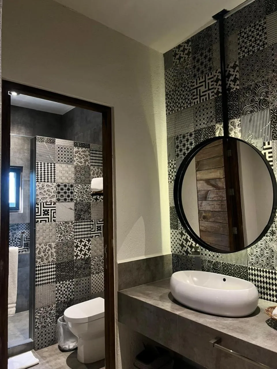 Shower in Suites Campestres Montebello