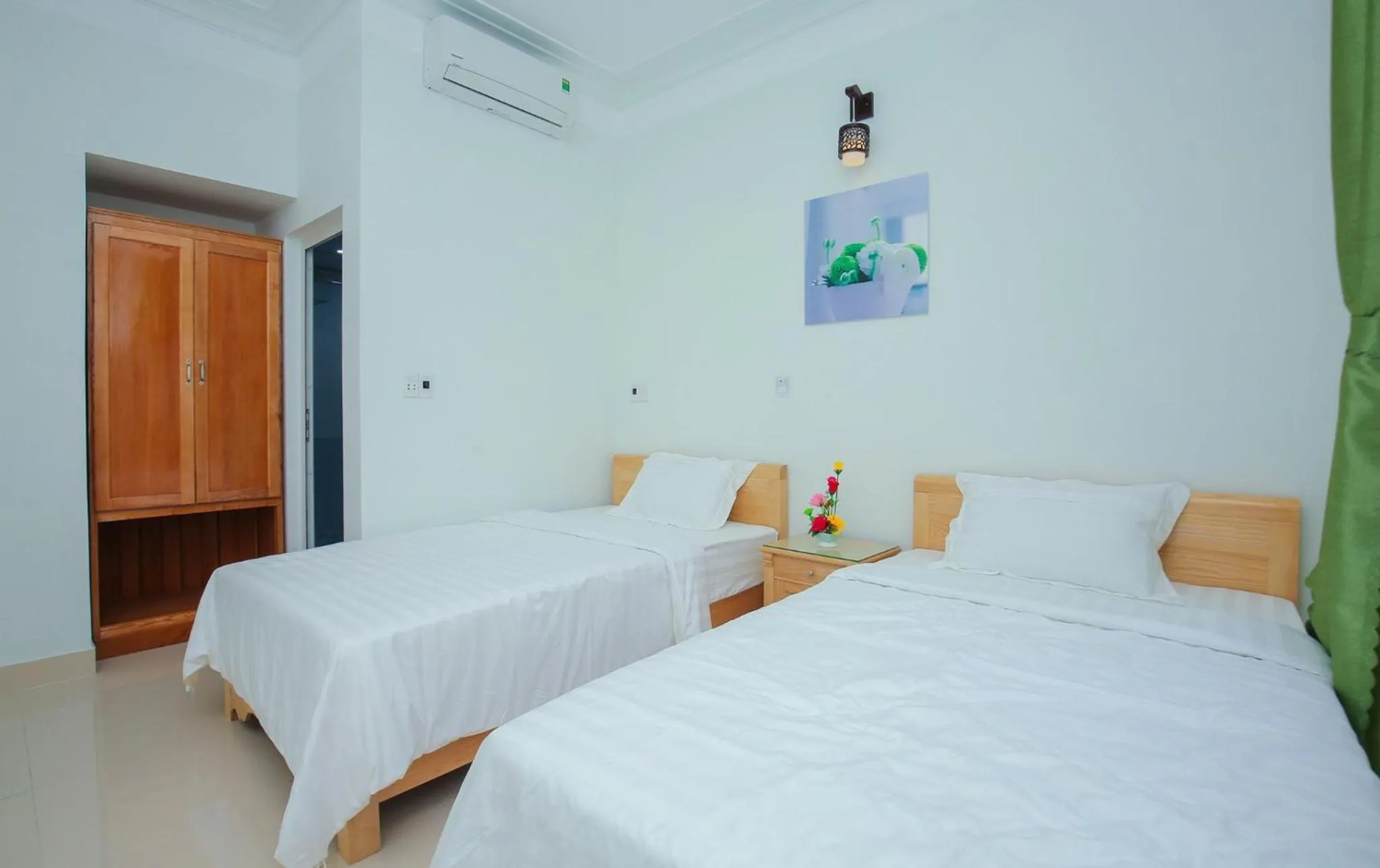Bed in Vân Mây Homestay Hội An