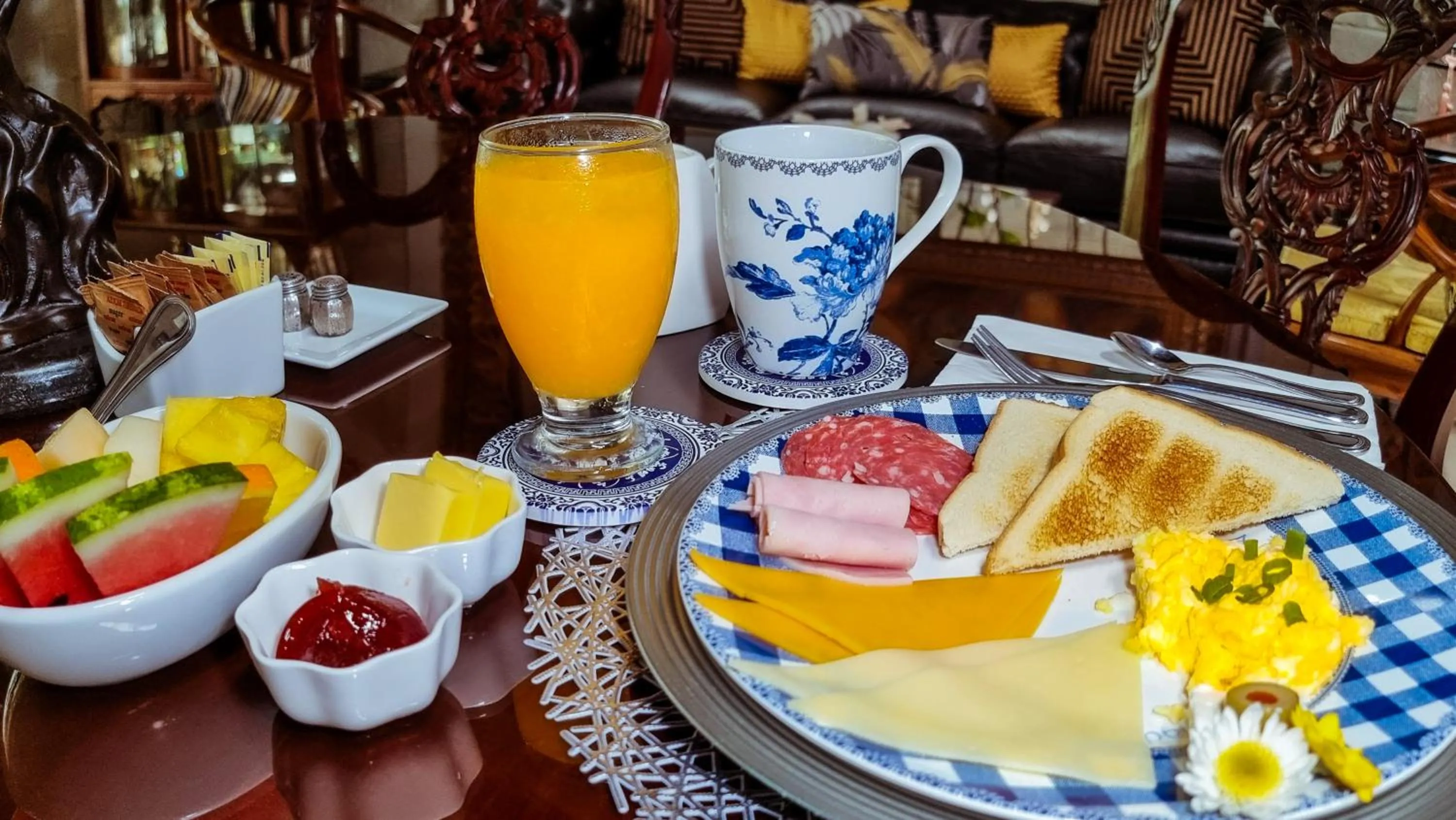 Breakfast in Casa Madre Tierra