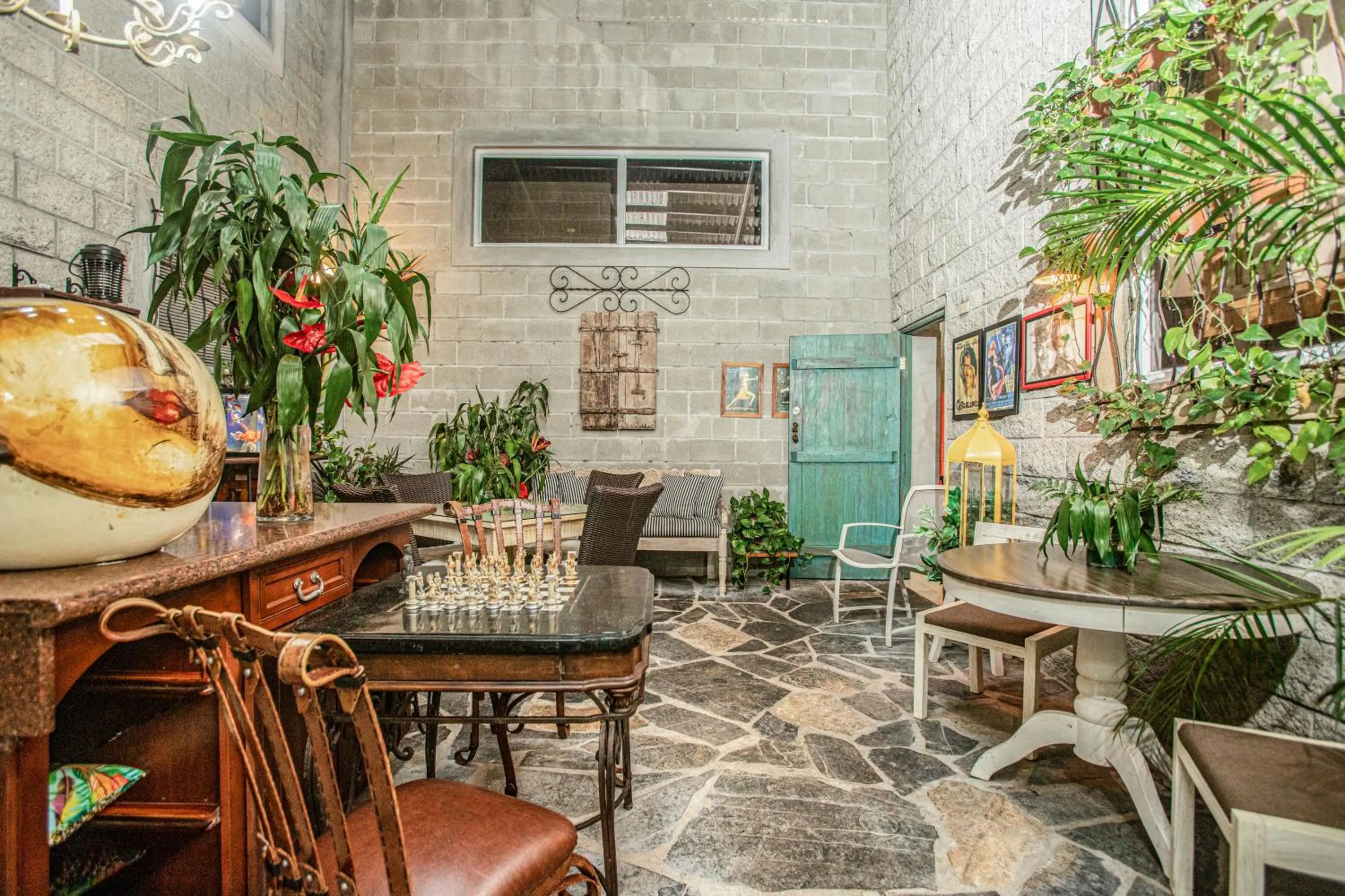 Seating area in Casa Madre Tierra