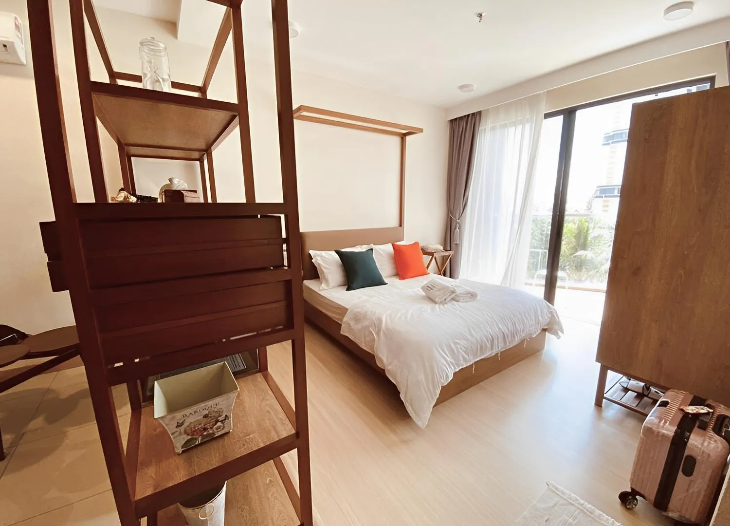 Bed in Timurbay Seafront Residence & Suites