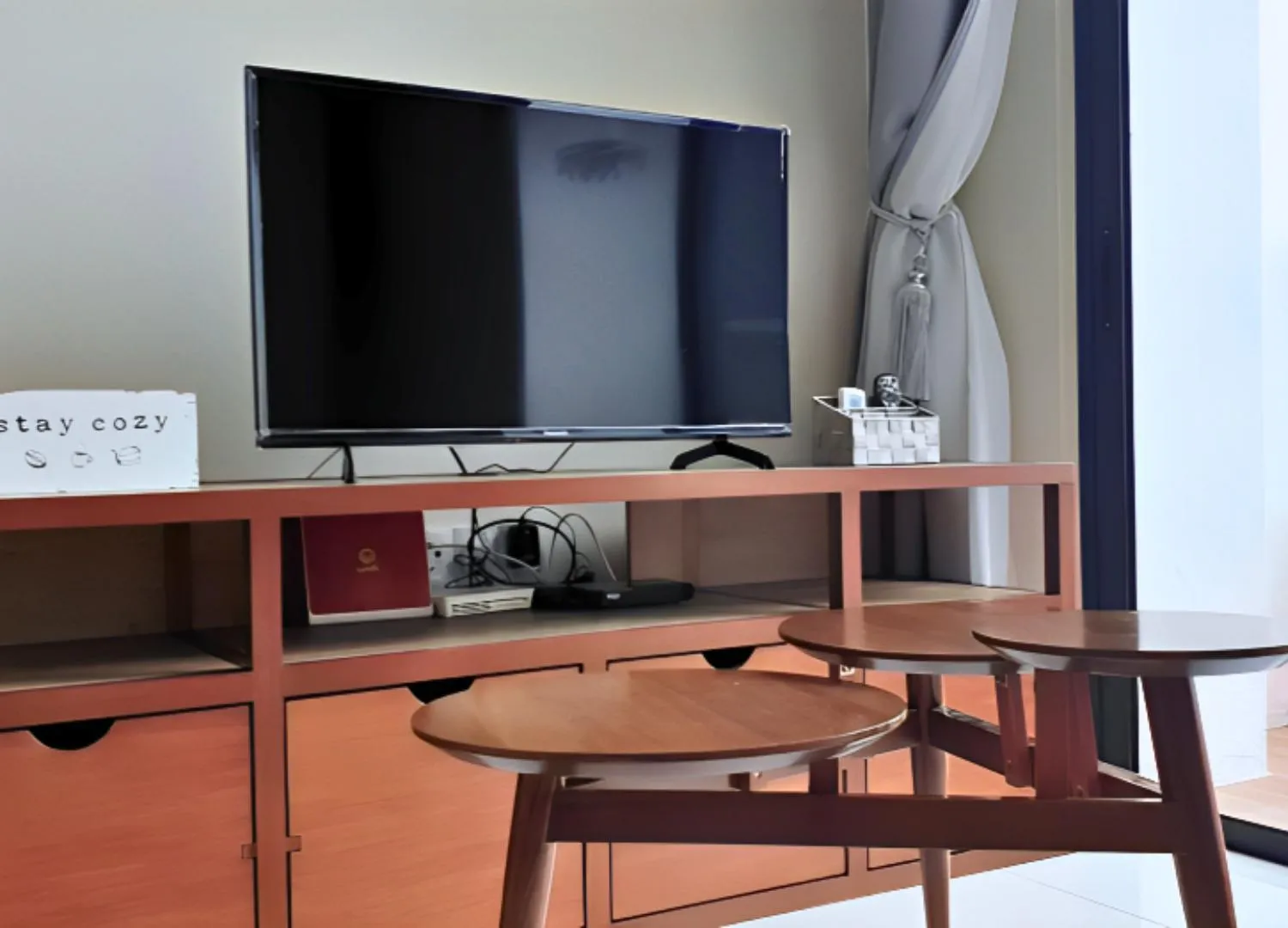 TV and multimedia in Timurbay Seafront Residence & Suites