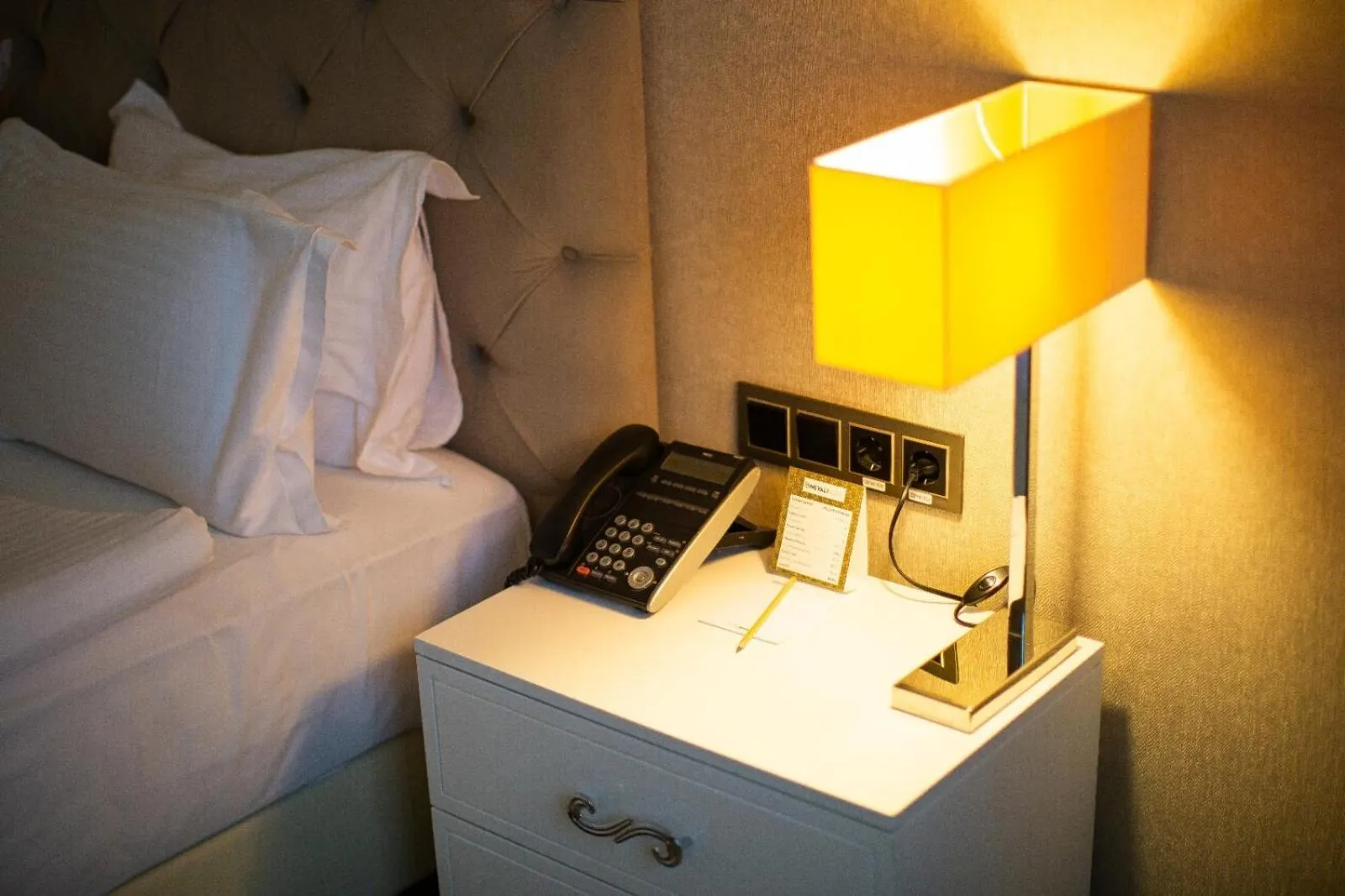 Bed in Nevali Hotel & Convention Center