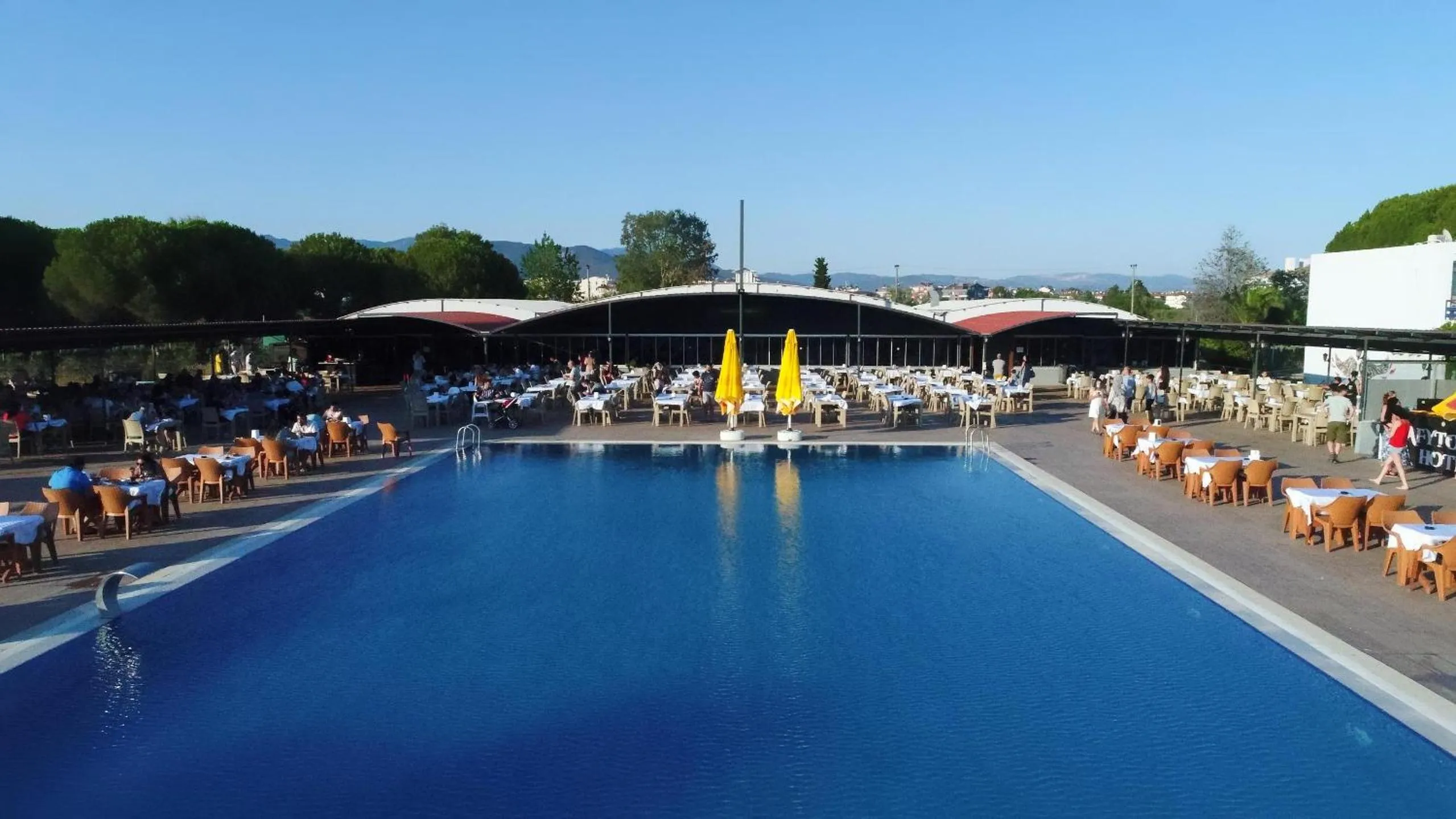 Swimming pool in Afytos Akcay Tatil Koyu
