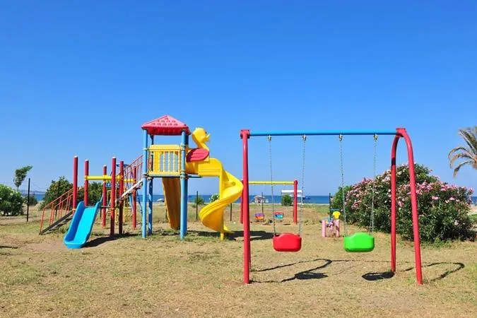 Children play ground in Afytos Akcay Tatil Koyu