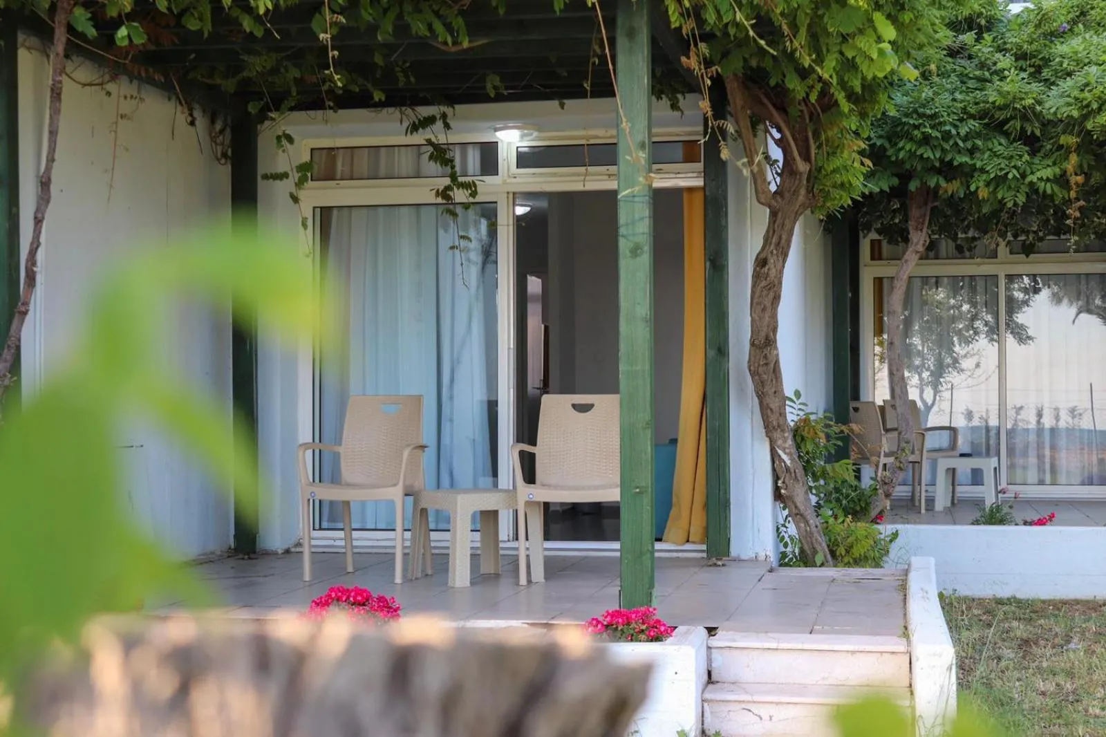 Balcony/Terrace in Afytos Akcay Tatil Koyu