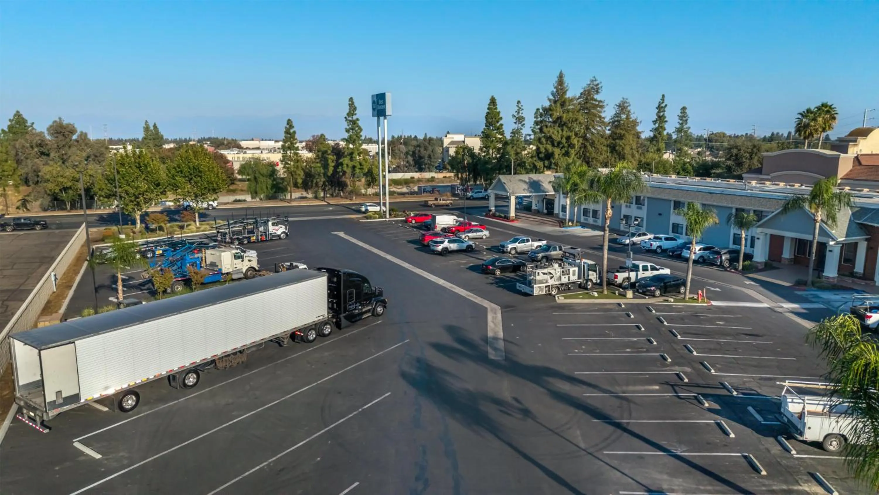 Property building in Best Western Town & Country Lodge