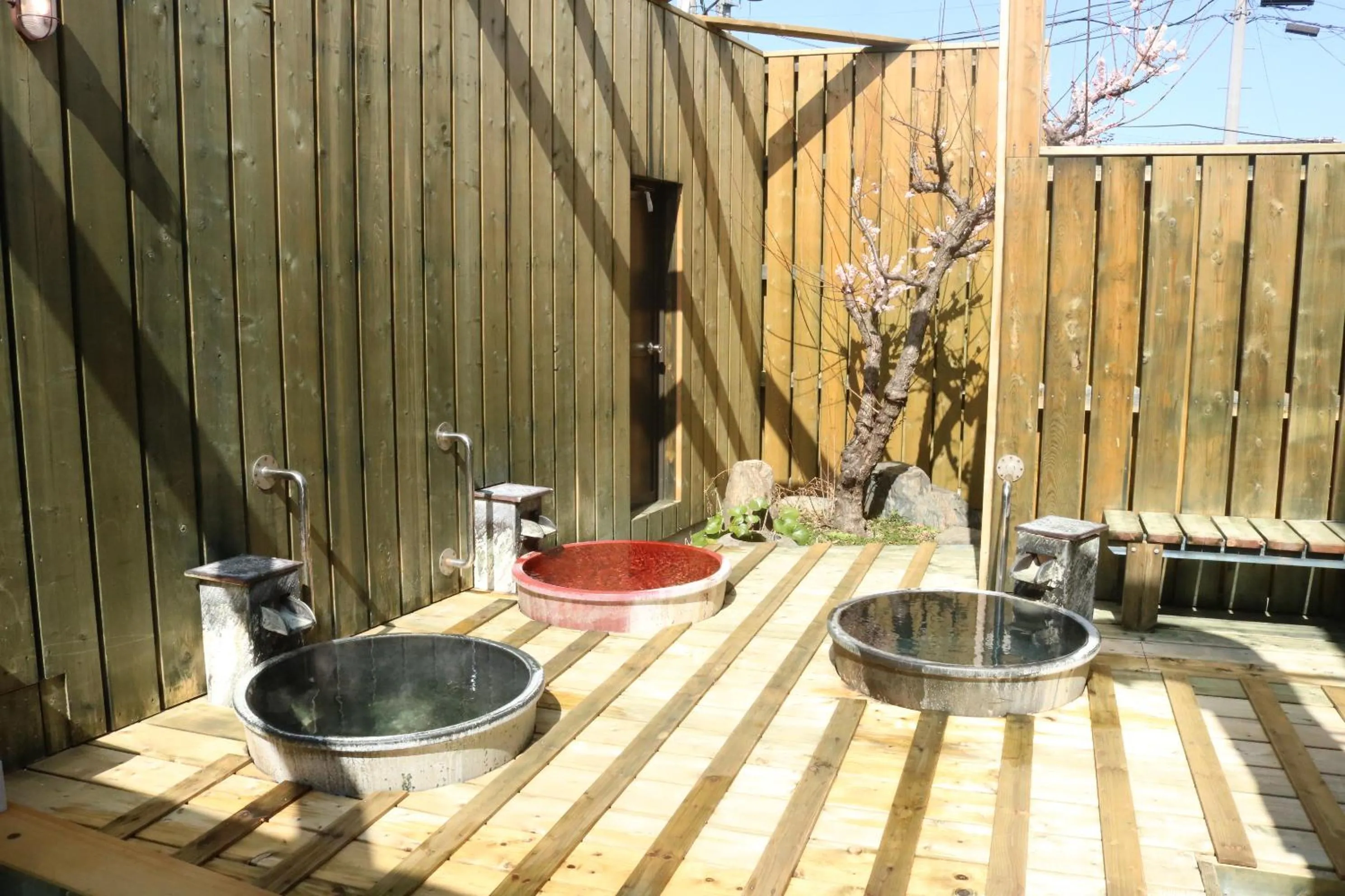 Hot Spring Bath in Saigiku