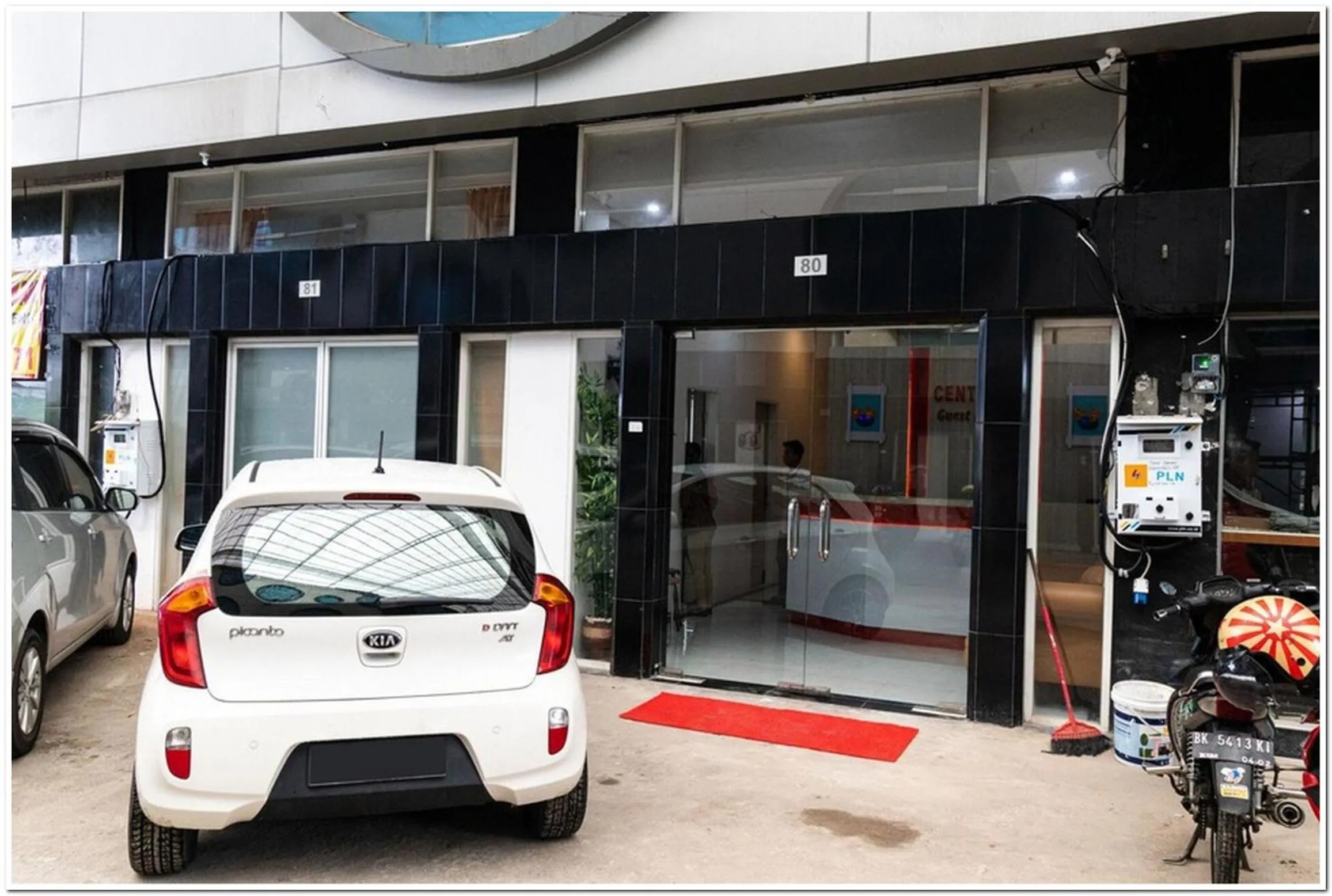 Facade/entrance in RedDoorz Plus @ Centrium Katamso Medan