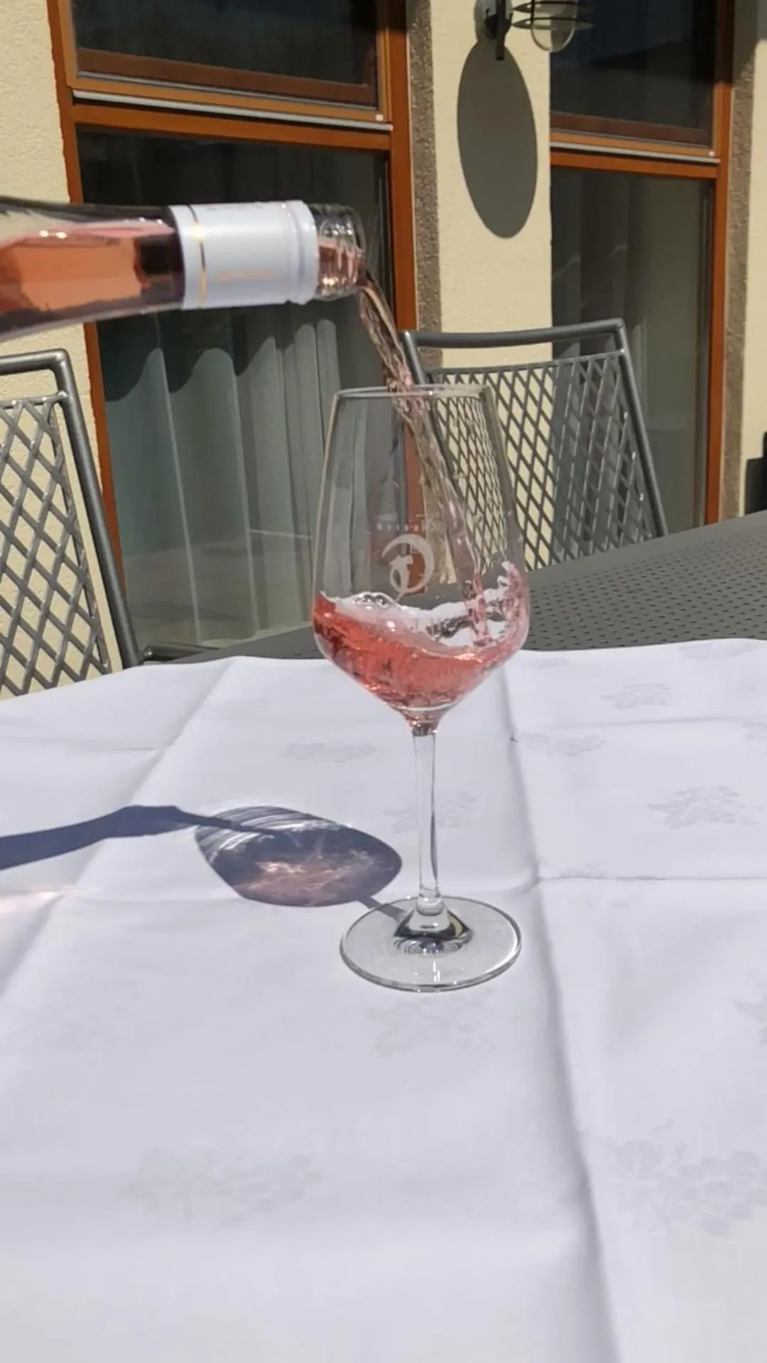 Balcony/Terrace in Gästehaus & Weingut PETH