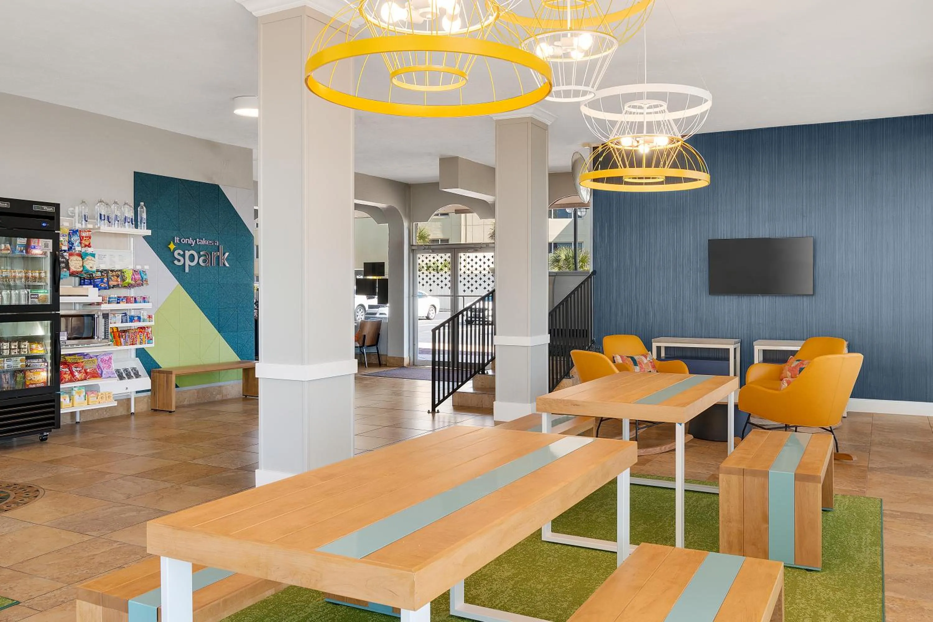 Lobby or reception in Spark by Hilton Ormond Beach Oceanfront