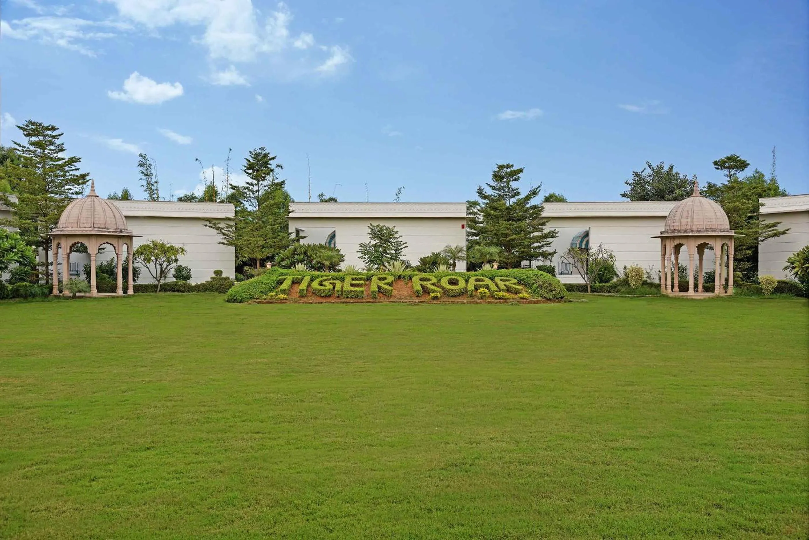 Garden in Clarks Safari Ranthambore