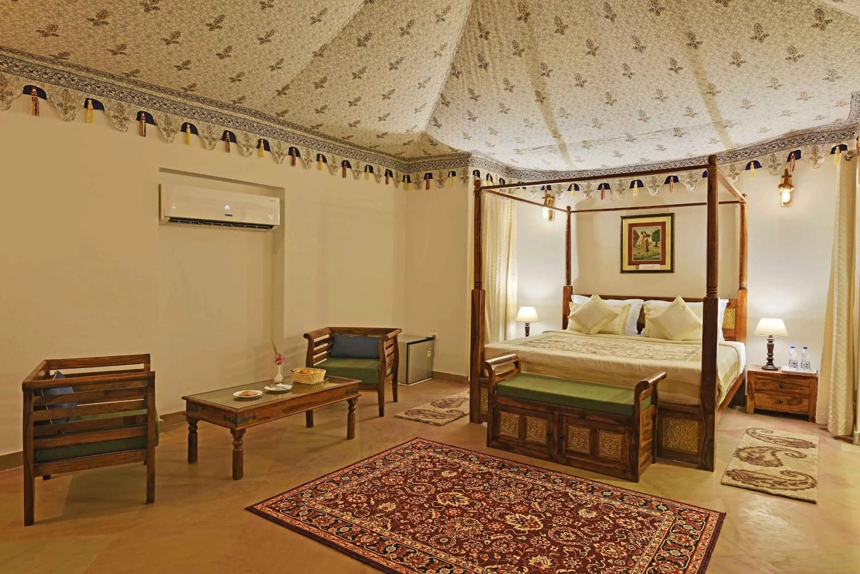 Bedroom, Bed in Clarks Safari Ranthambore