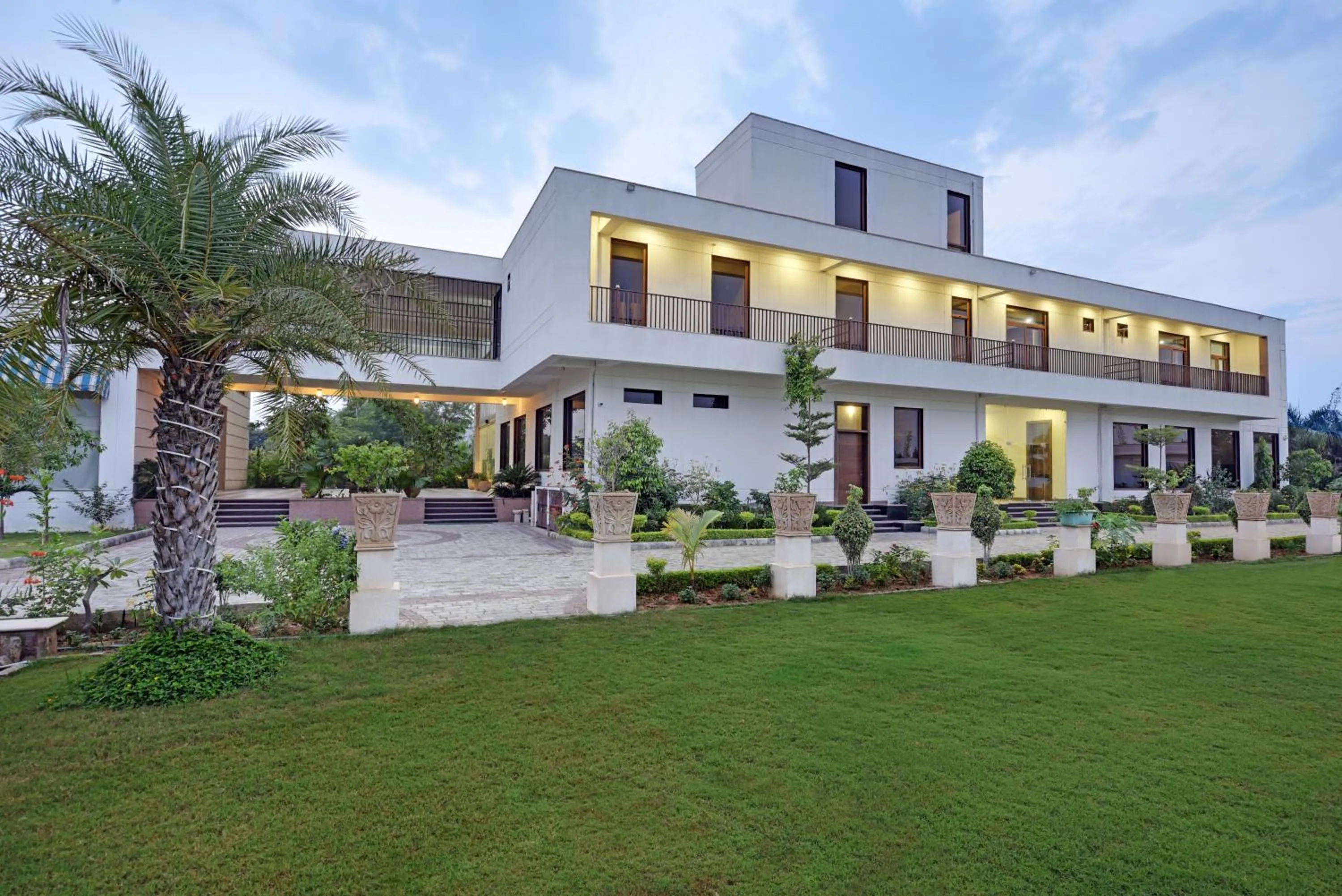 Garden in Clarks Safari Ranthambore