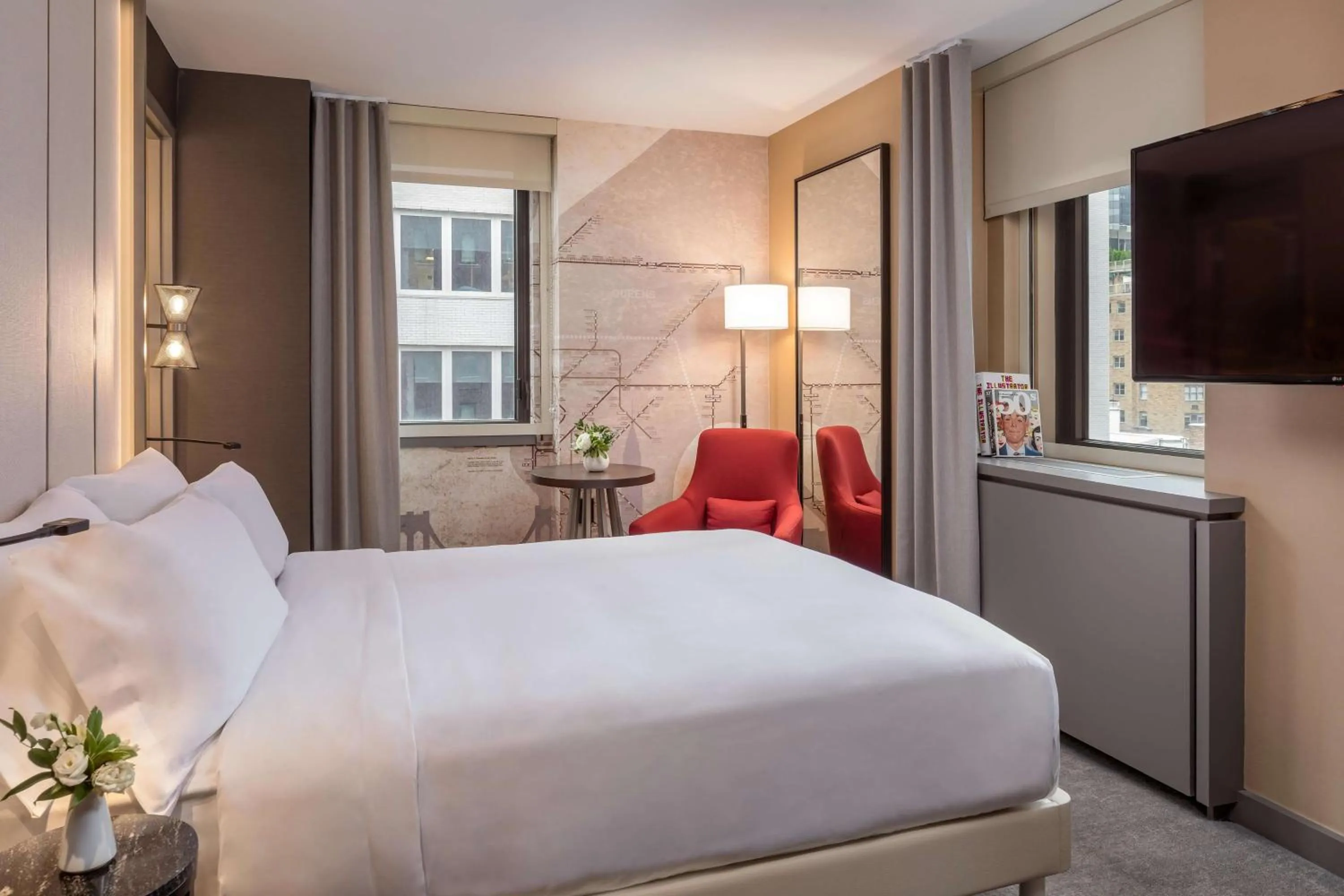 Deluxe Double or Twin Room with View in NH Collection New York Madison Avenue