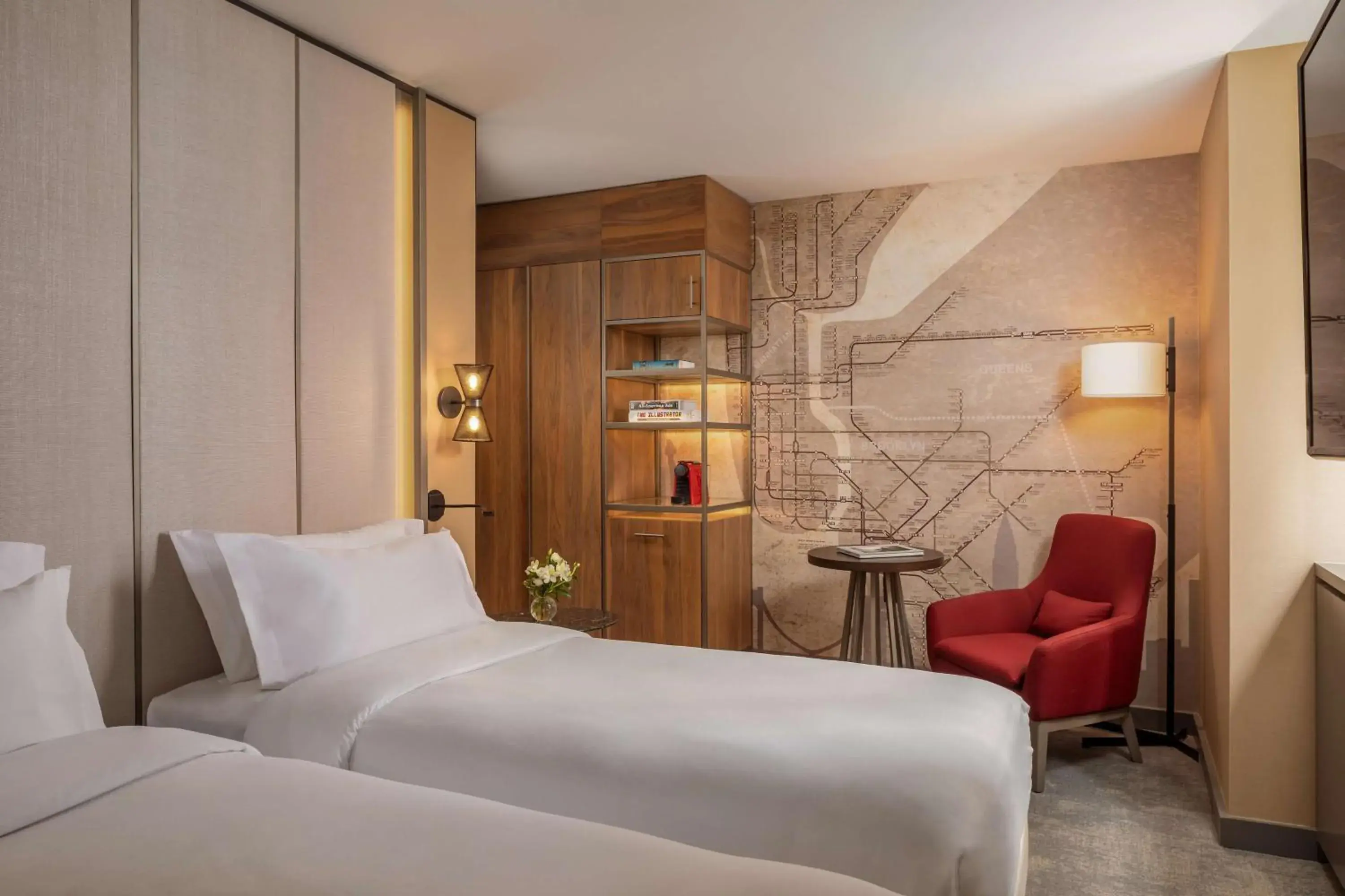 Deluxe Twin Room with View in NH Collection New York Madison Avenue Deluxe Twin Room with View in NH Collection New York Madison Avenue