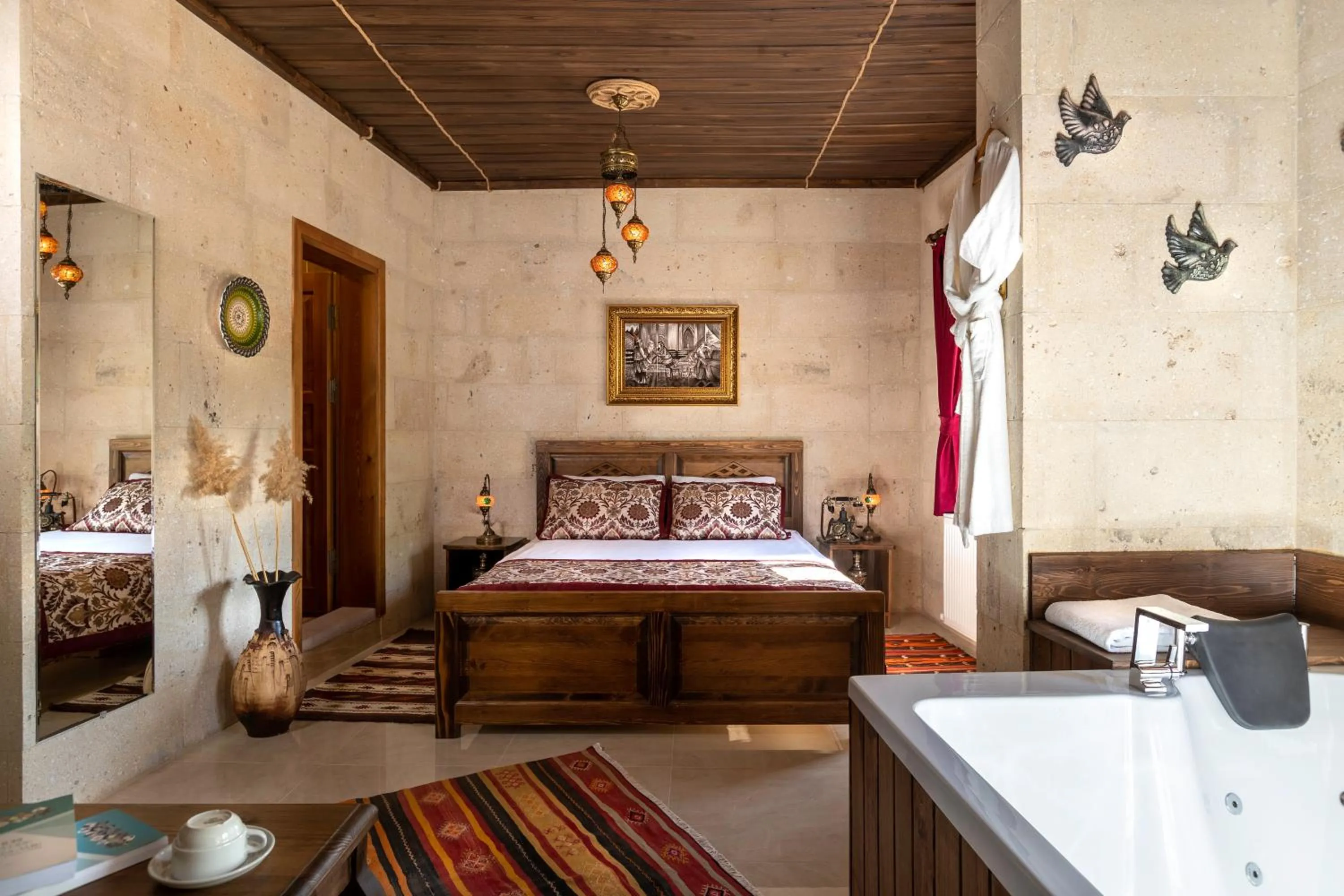 Bed in Lord of Cappadocia Hotel