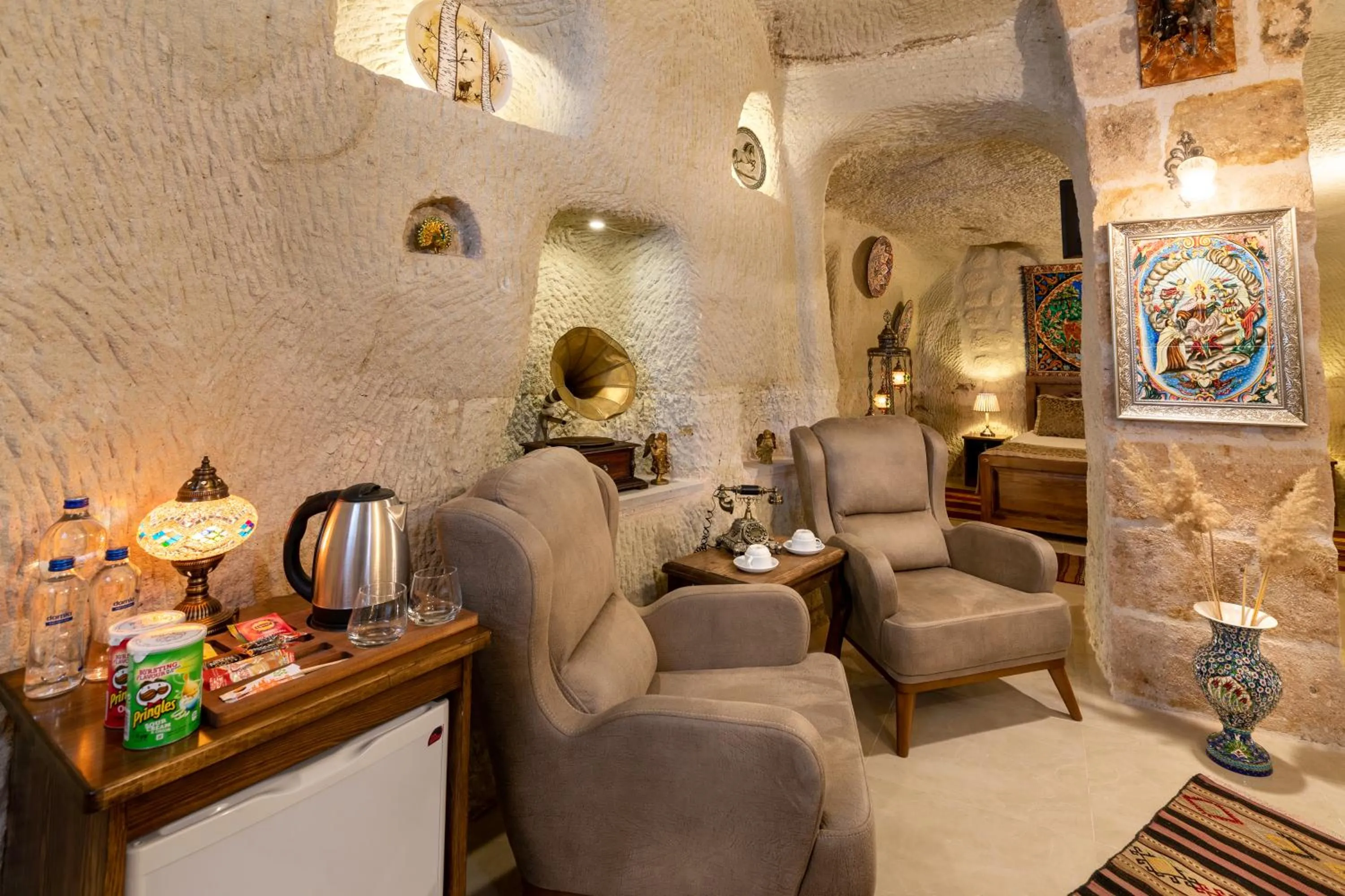 Seating area in Lord of Cappadocia Hotel