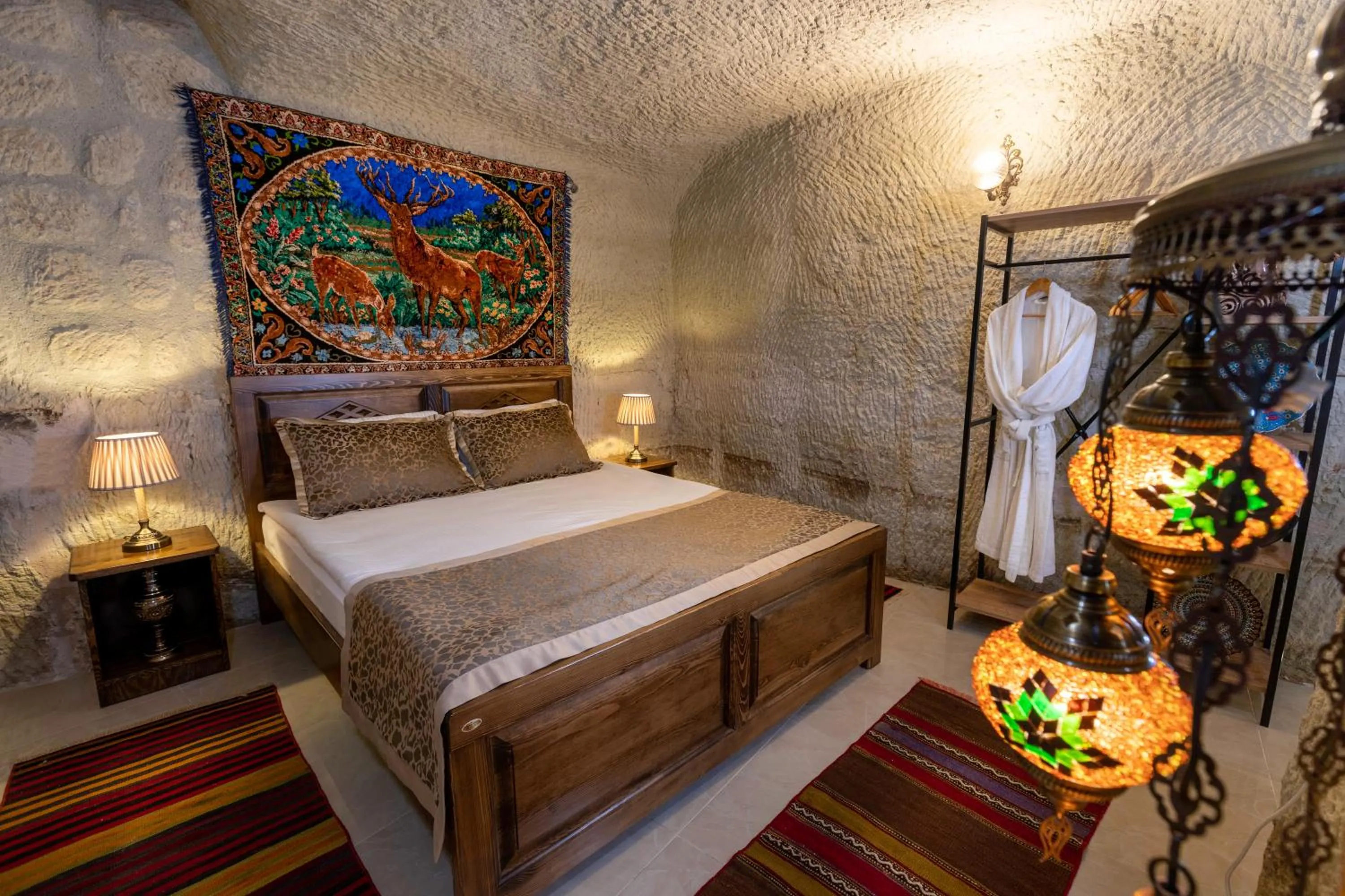 Bed in Lord of Cappadocia Hotel